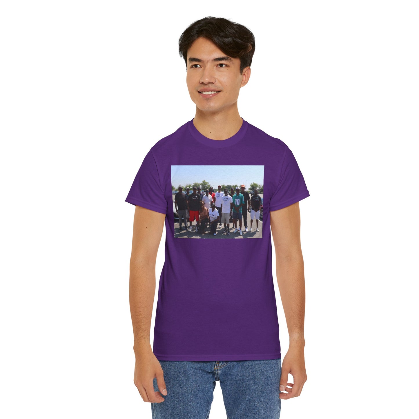 C-RYDERZ Group Photo Custom Tee — Personalized Reunion & Team Picture Shirt Printify