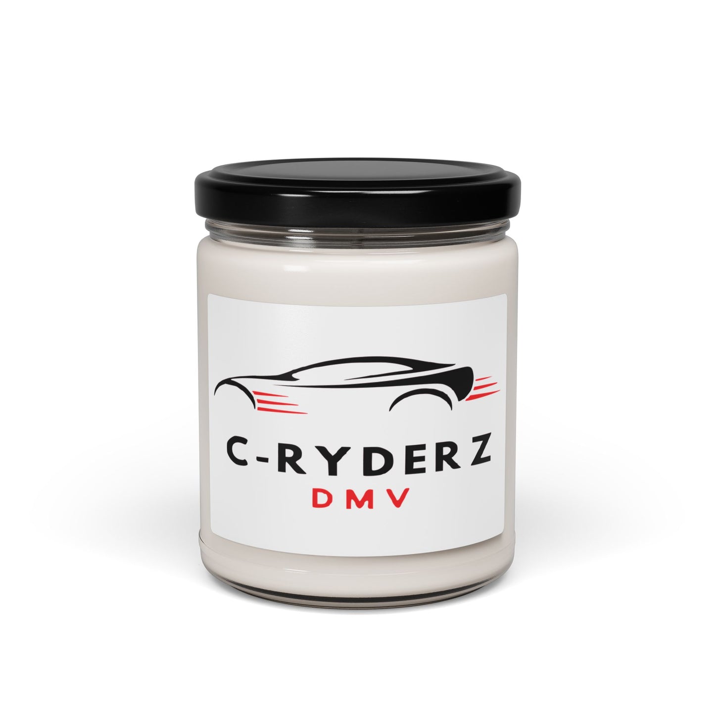 C-RYDERZ DMV Scented Soy Candle — 9oz Car Club Logo Candle