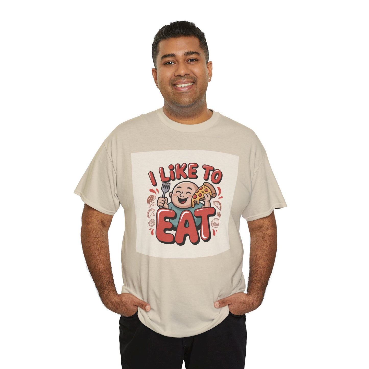 I Like To Eat T-Shirt — Funny Food Lover Graphic Tee