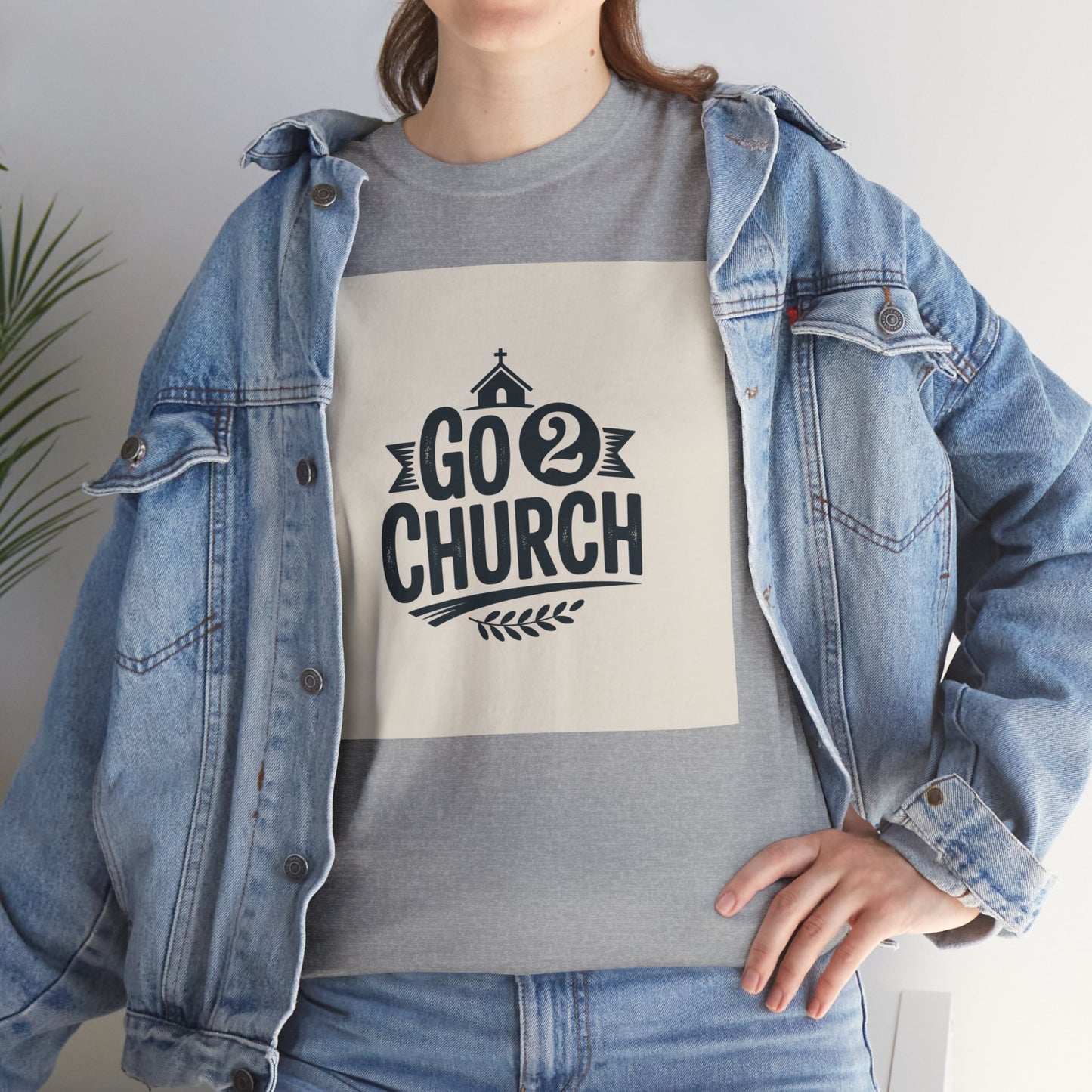Go 2 Church T-Shirt — Faith-Based Gospel Tee