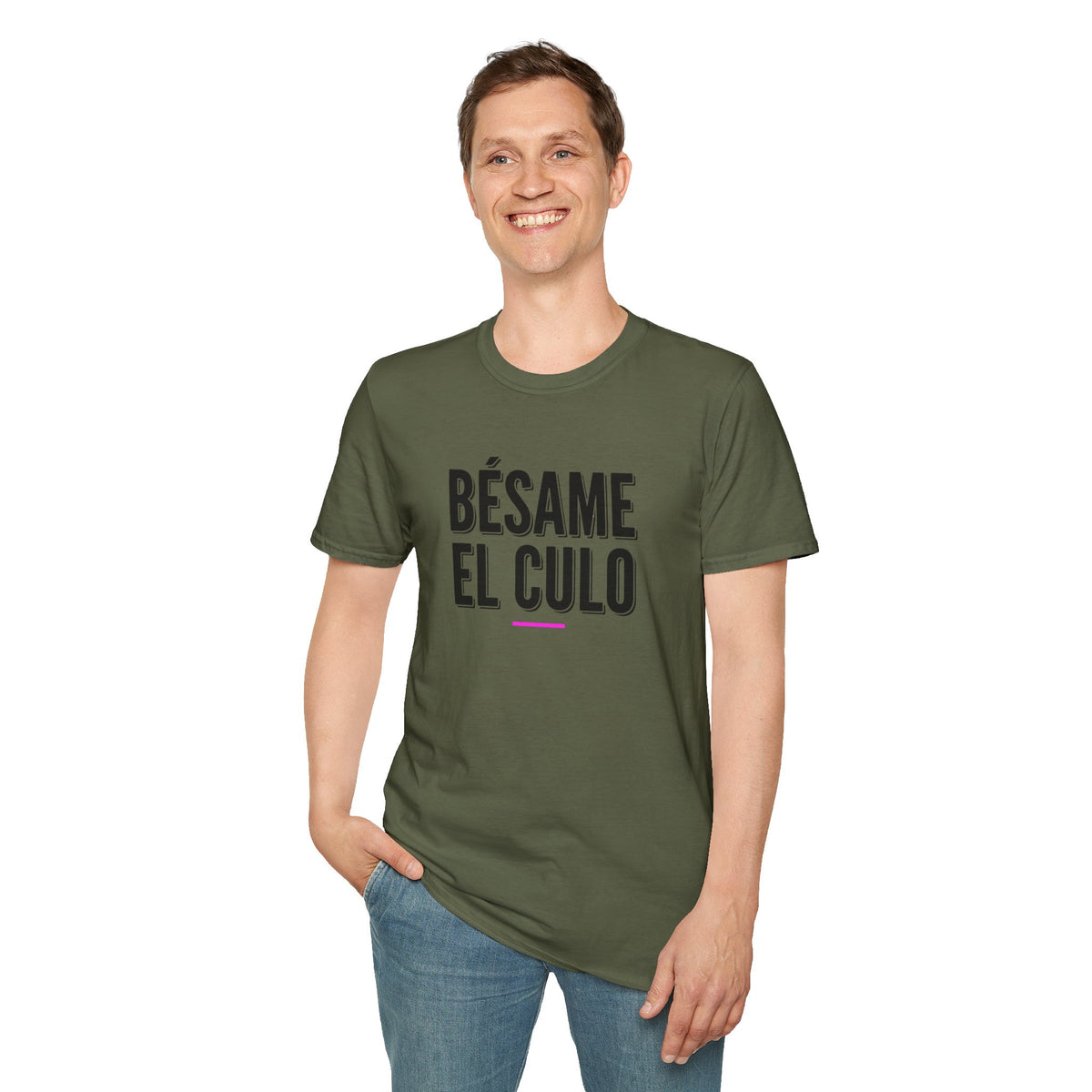 Bésame El Culo Graphic T-Shirt — Funny Spanish Slogan Tee