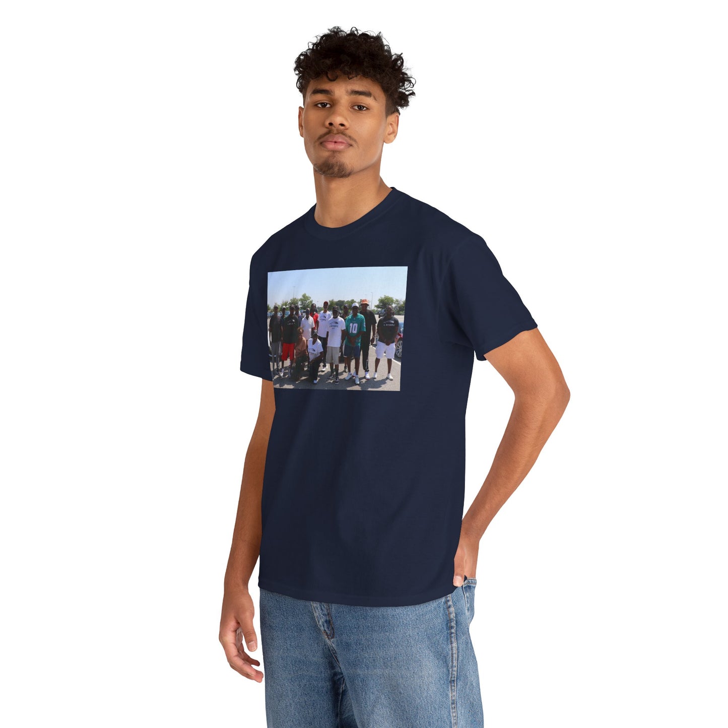 C-RYDERZ Group Photo Custom Tee — Personalized Reunion & Team Picture Shirt Printify