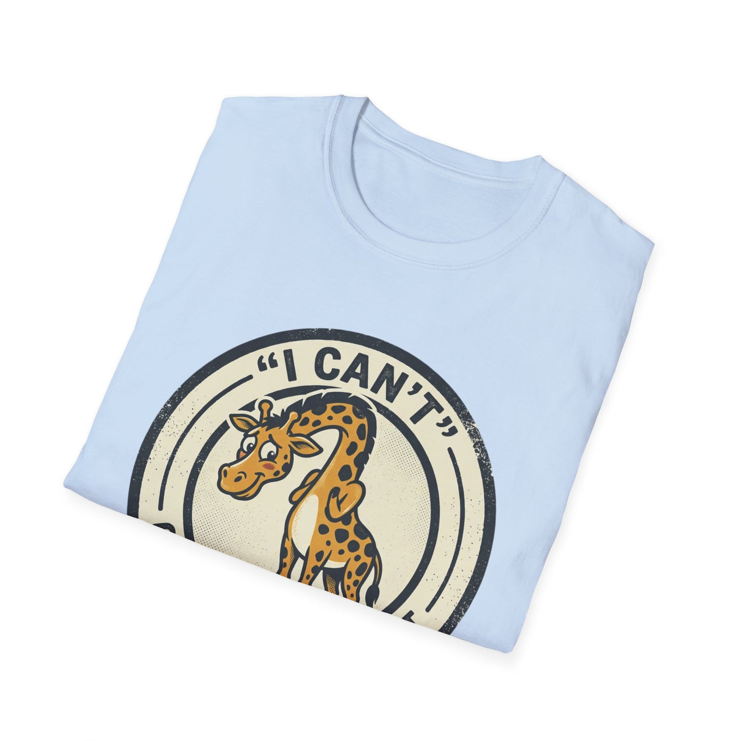 Giraffe 'I Can't Control My Height' T-Shirt