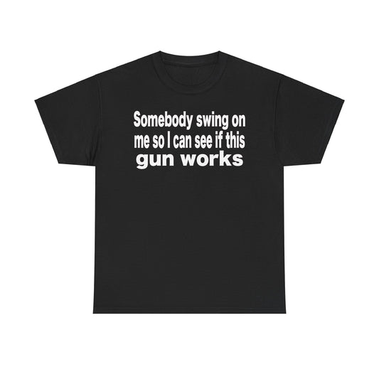 Funny-Someone swing on me