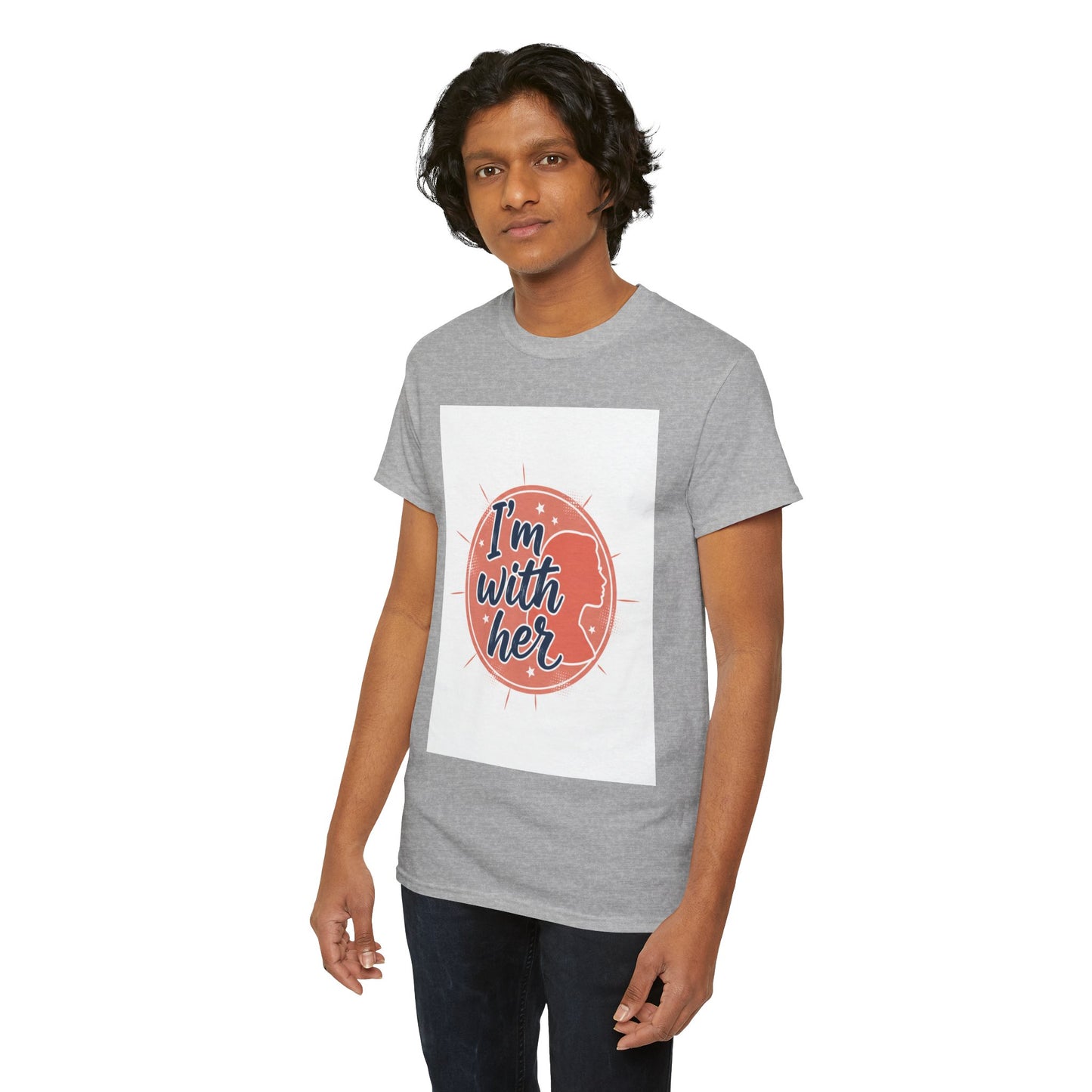 I'm With Her Tee — Feminist Equality Graphic T-Shirt