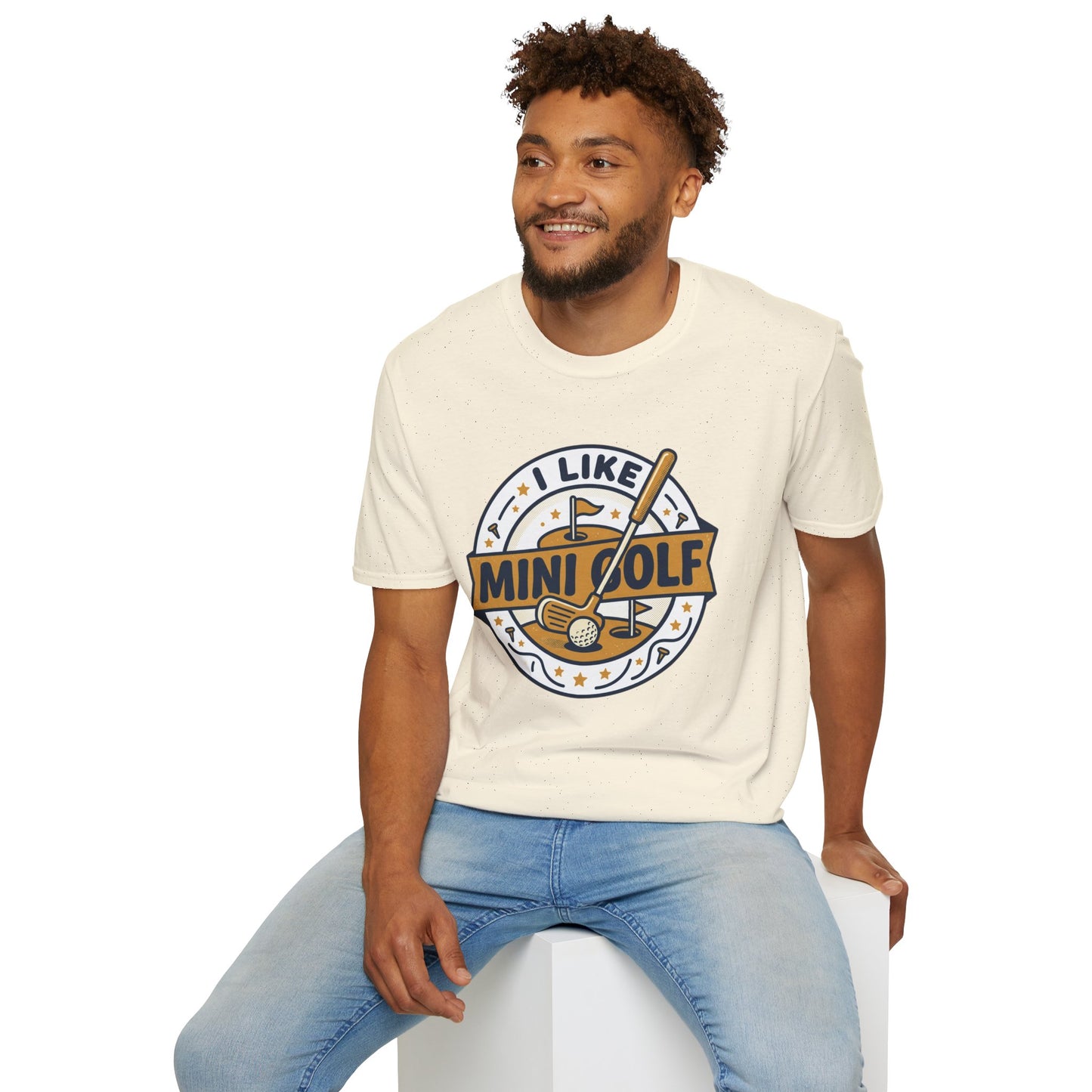 I Like Mini Golf T-Shirt — Retro Mini-Golf Graphic Tee for Fans & Players