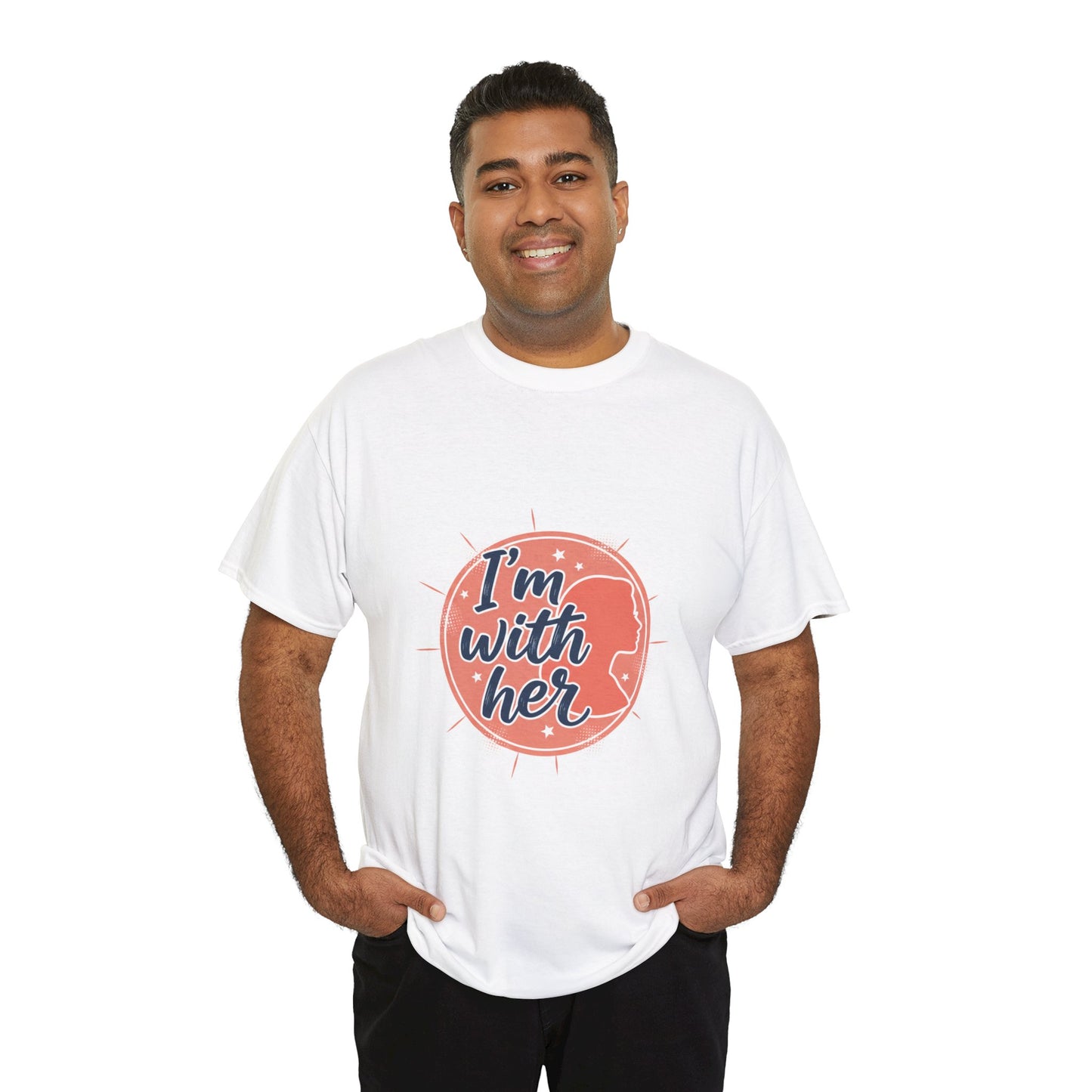 I'm With Her Tee — Feminist Equality Graphic T-Shirt