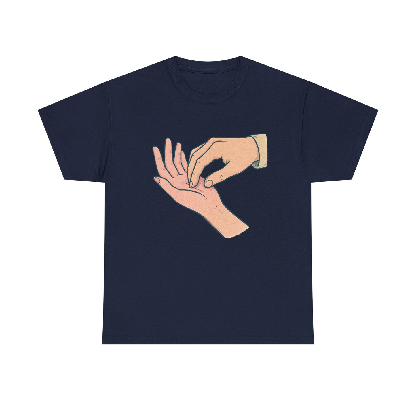 T-Shirt - Gentle Palm Reading Illustration Tee