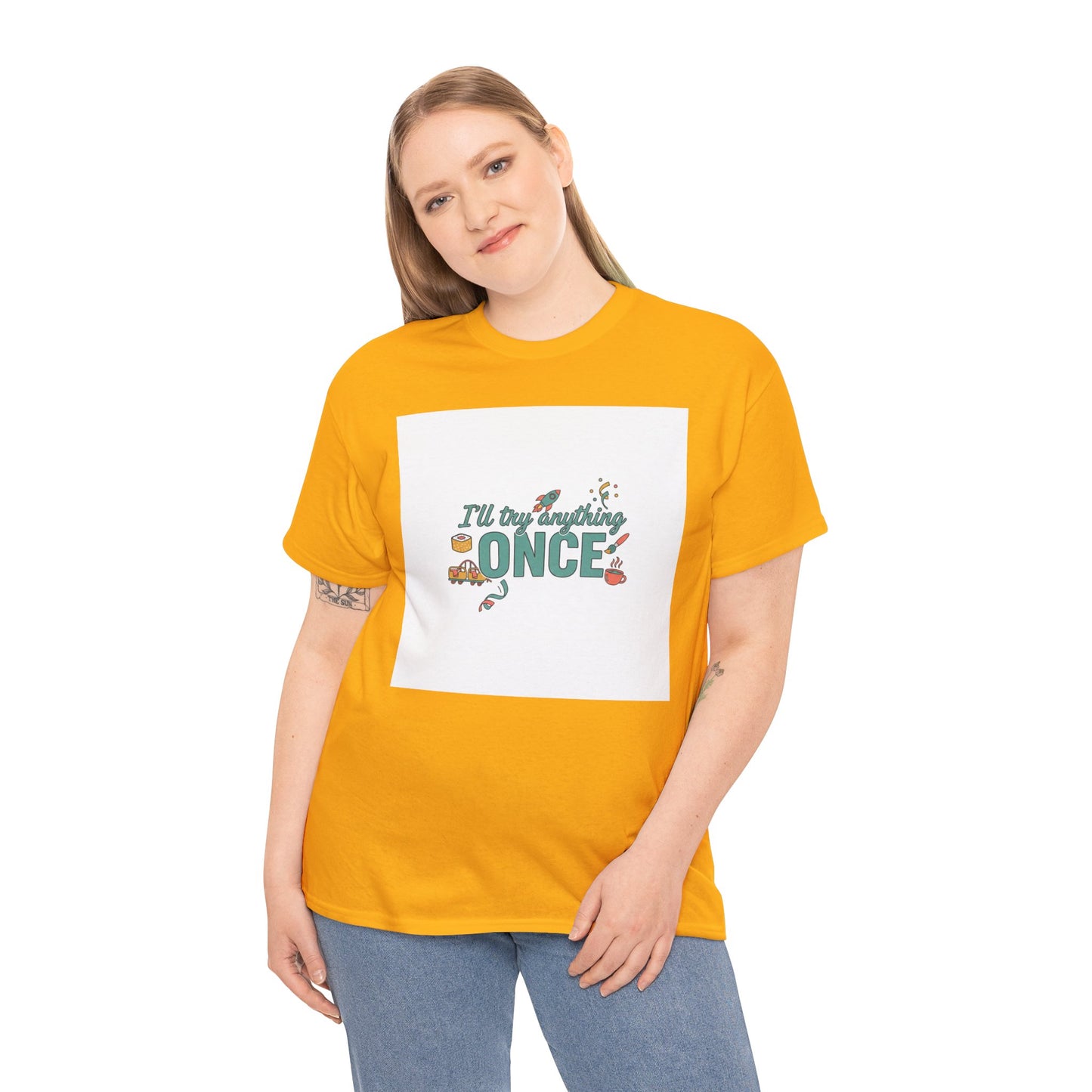 Once I’ll Be Planting Tee — Funny Gardening Shirt with Floral Illustration