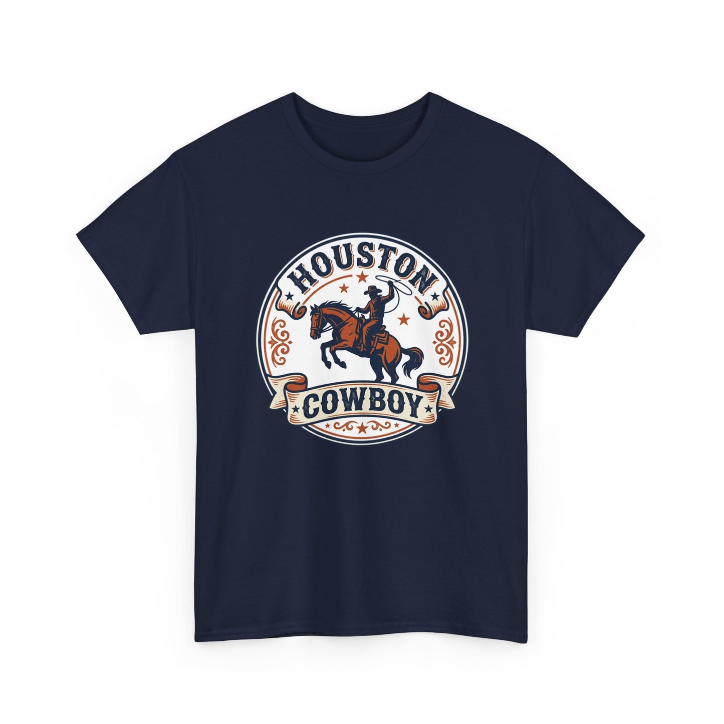 Houston Cowboy T-Shirt – Rodeo Western Graphic Tee