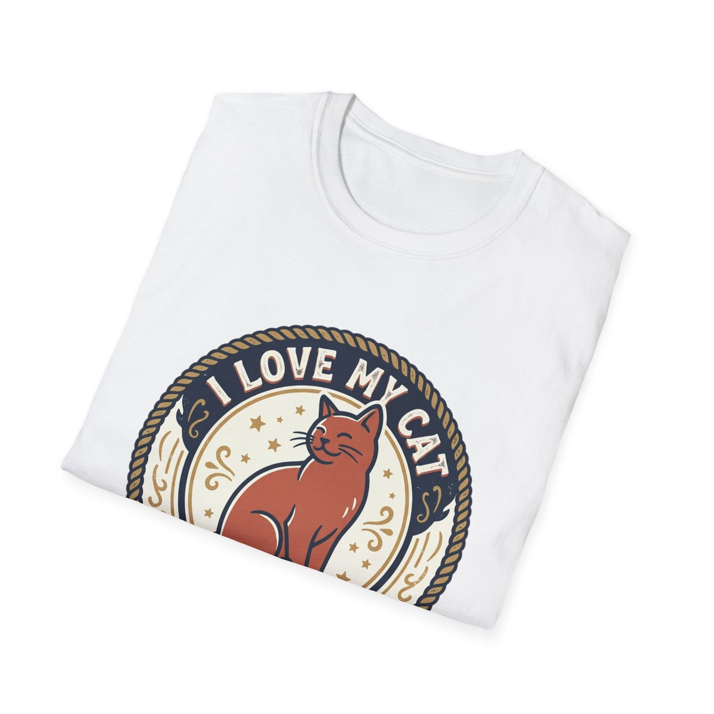 I Love My Cat T-Shirt — "I Love My Cat More Than Most People I Know" Cat Lover Tee