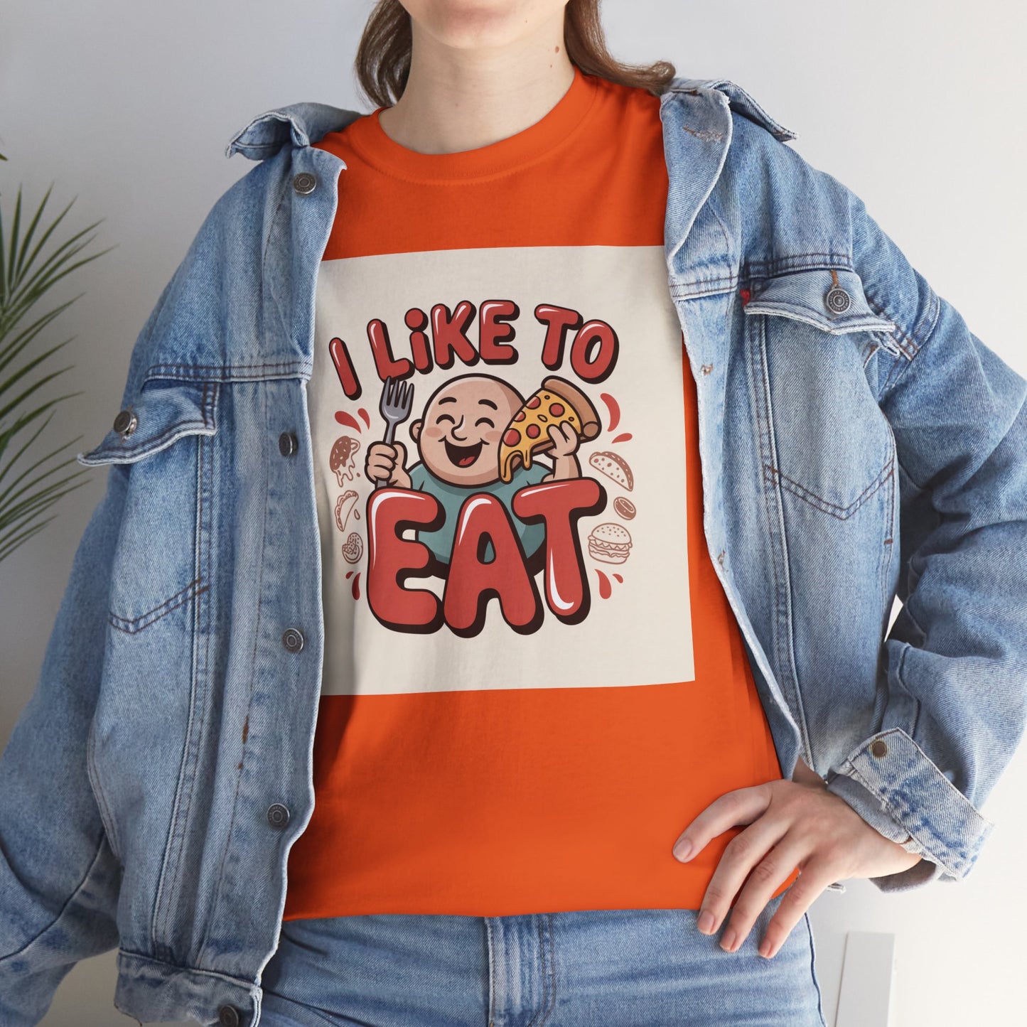 I Like To Eat T-Shirt — Funny Food Lover Graphic Tee