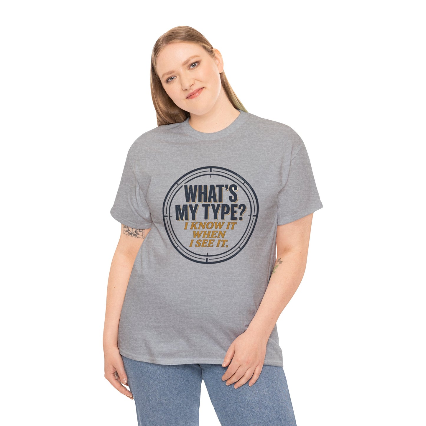 "What's My Type? I Know It When I See It" Graphic Tee