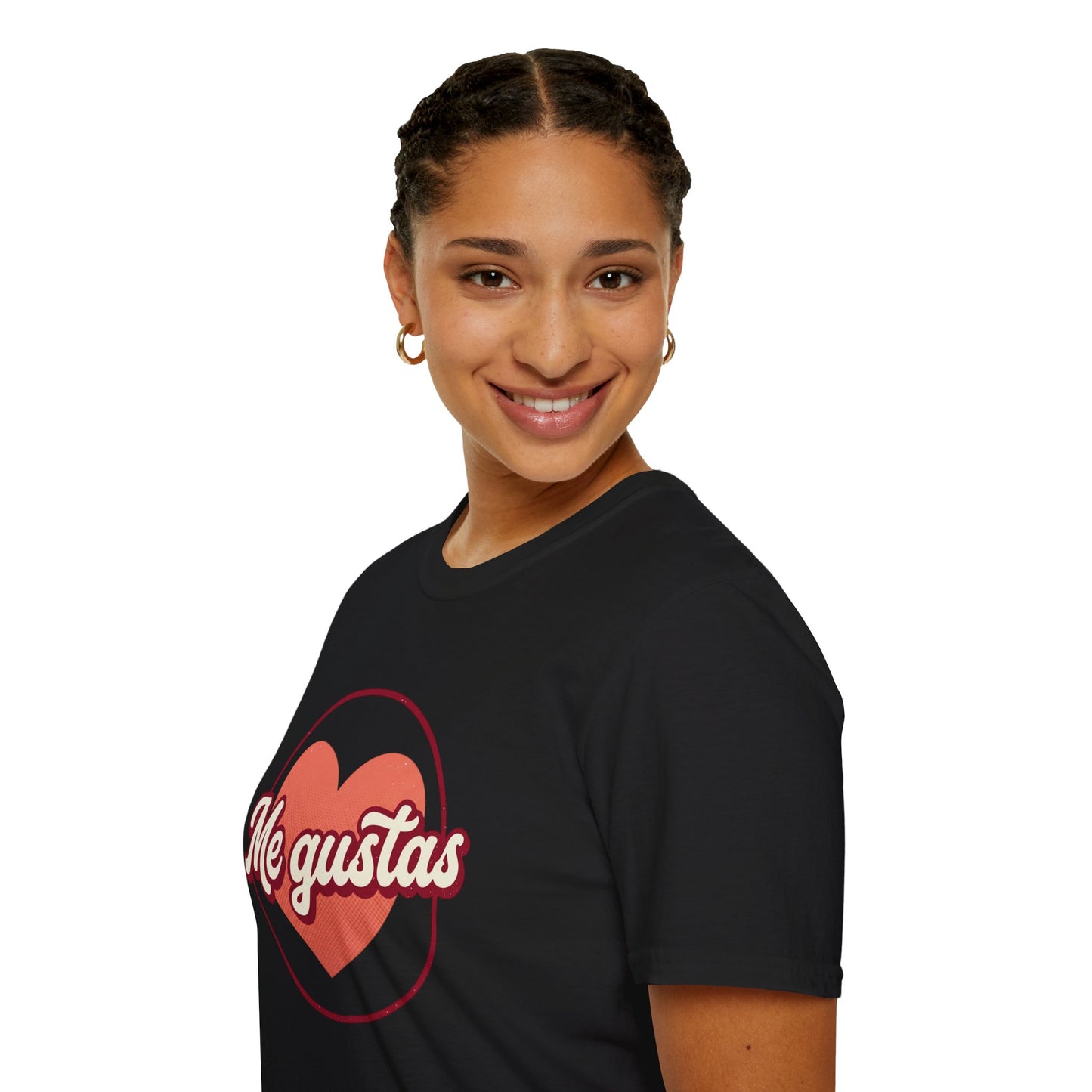 Me Gustas Heart T-Shirt — Spanish Love Graphic Tee