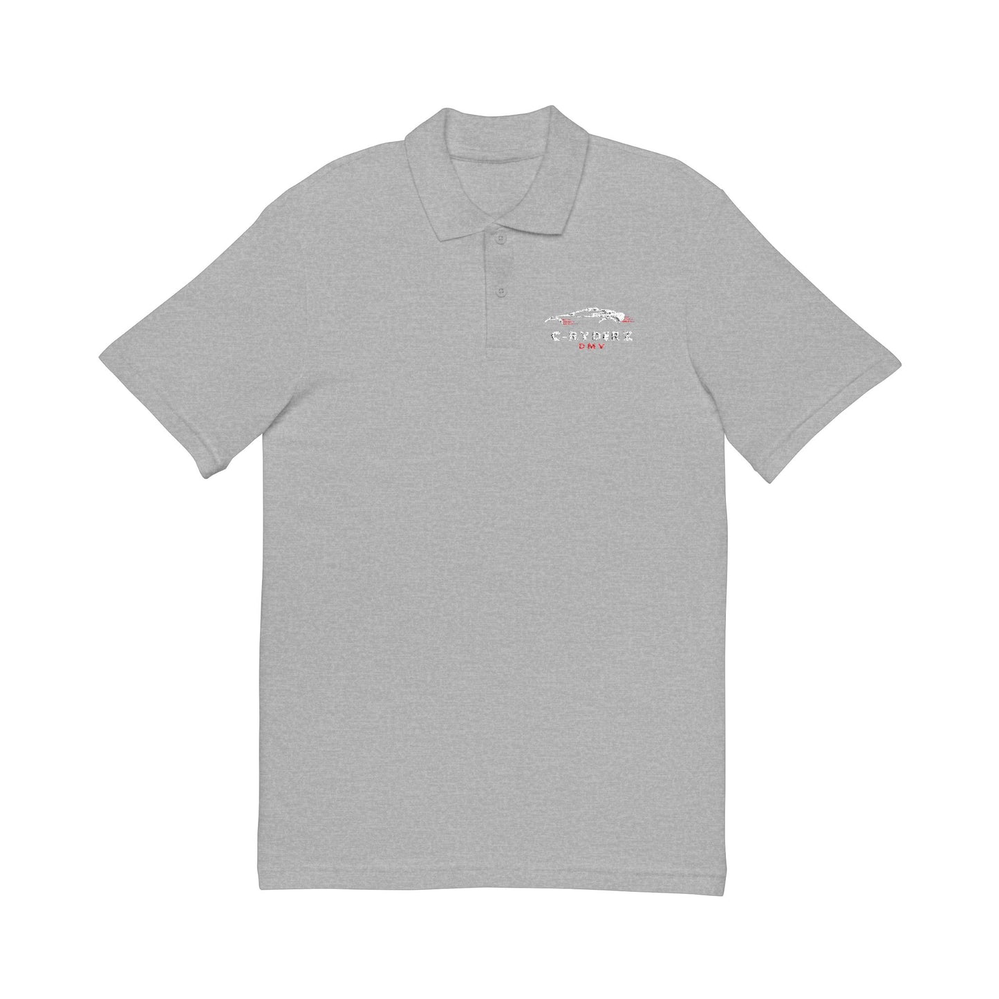 C-RYDERZ Embroidered Unisex Pique Polo Shirt - Casual Comfort & Style Printify