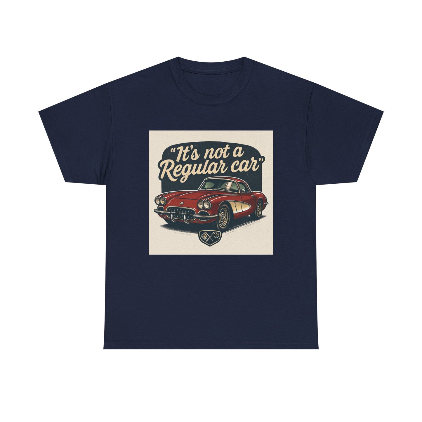 Classic Car Tee — "It's Not a Regular Car" Vintage Muscle Car Shirt Printify