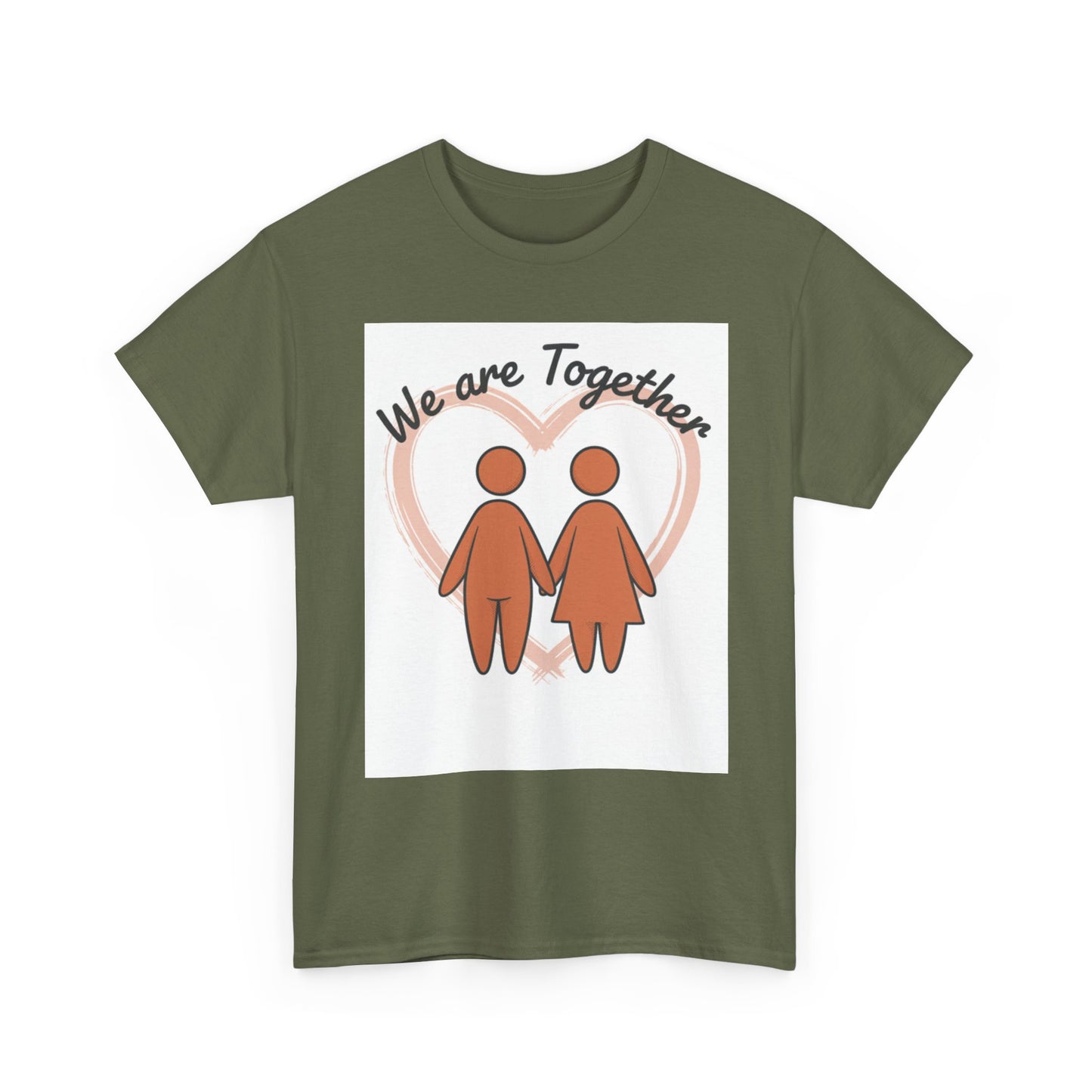 We Are Together Couple Tee — Matching Relationship T-Shirt