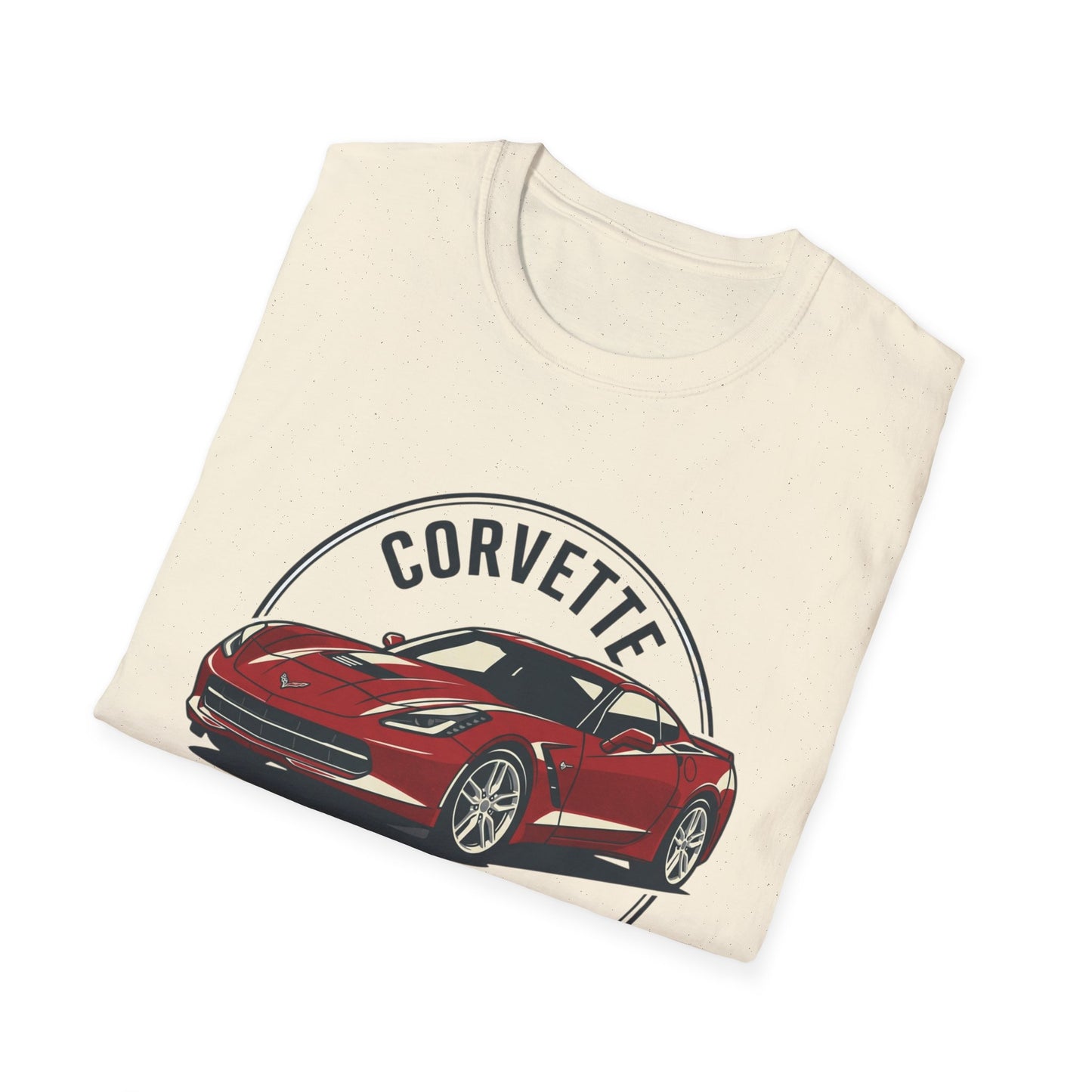 Corvette C7 Tee — Retro Red Sports Car T-Shirt
