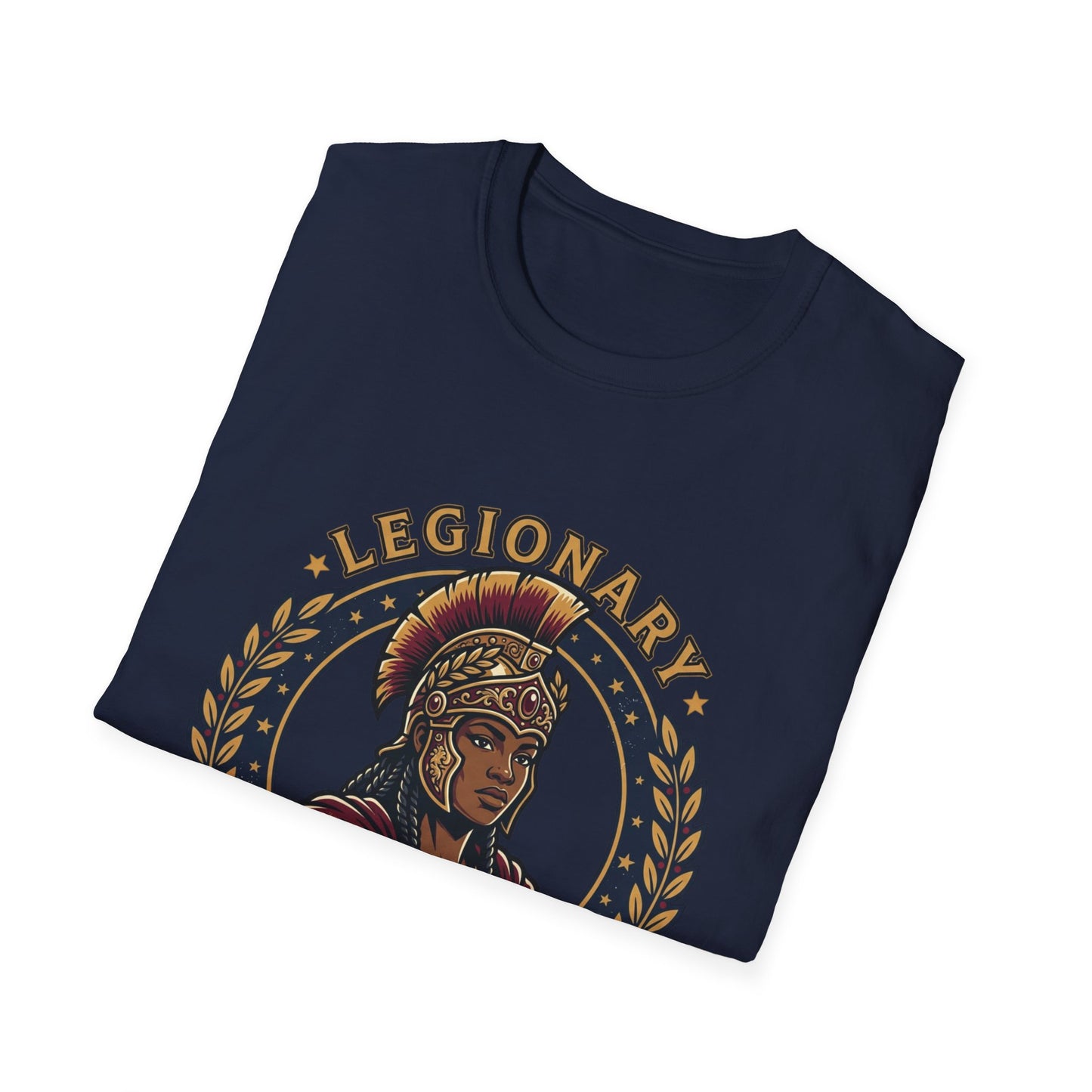 Legionary Black Queen T-Shirt — Empowering Afrocentric Warrior Tee