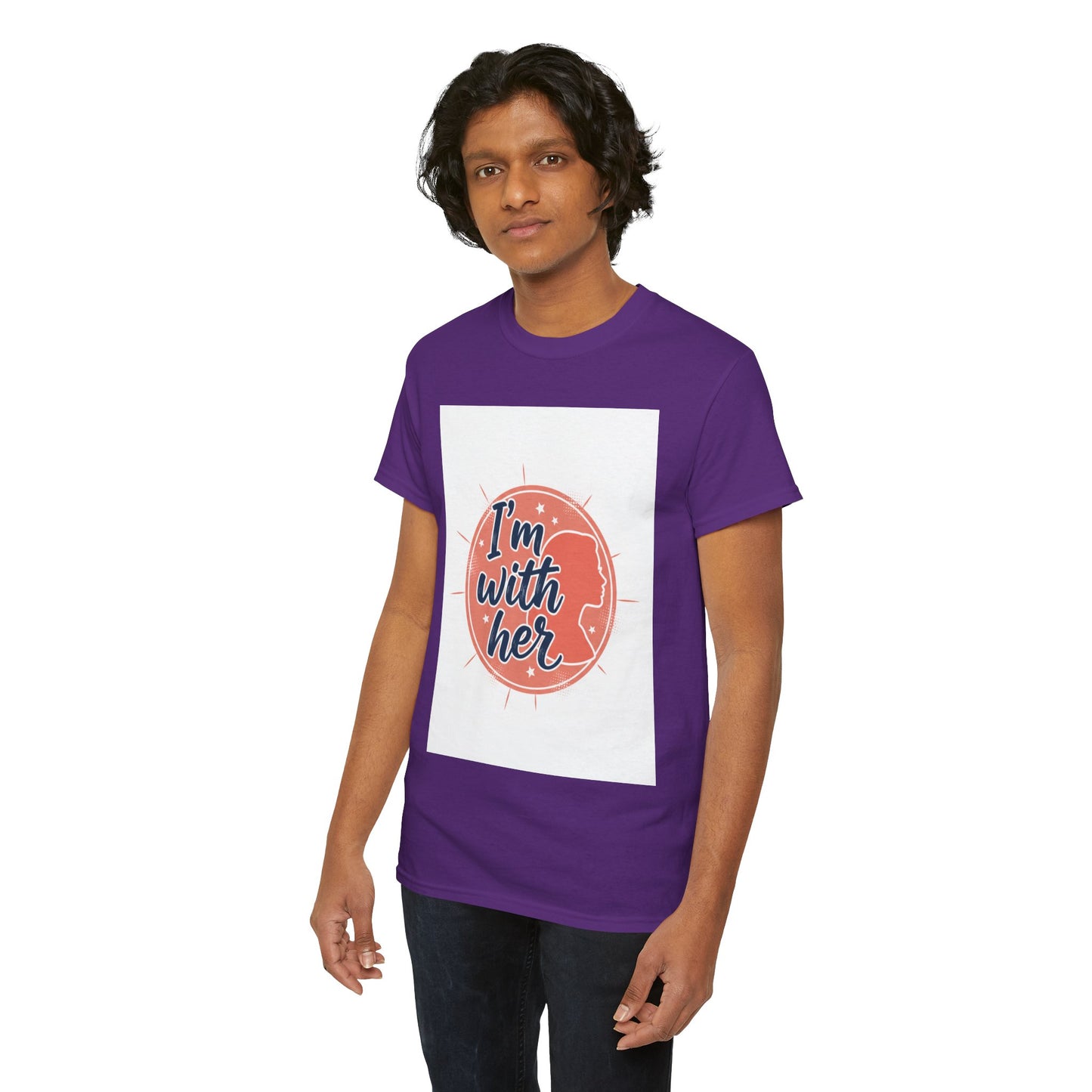 I'm With Her Tee — Feminist Equality Graphic T-Shirt