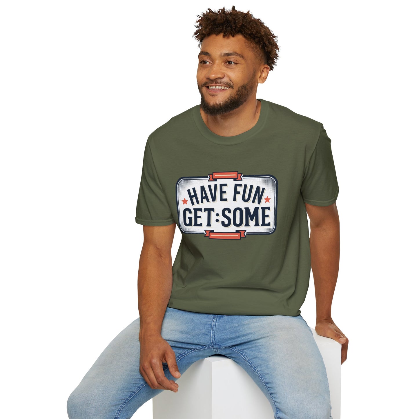 Have Fun Get Some T-Shirt — Retro Road Sign Graphic Tee