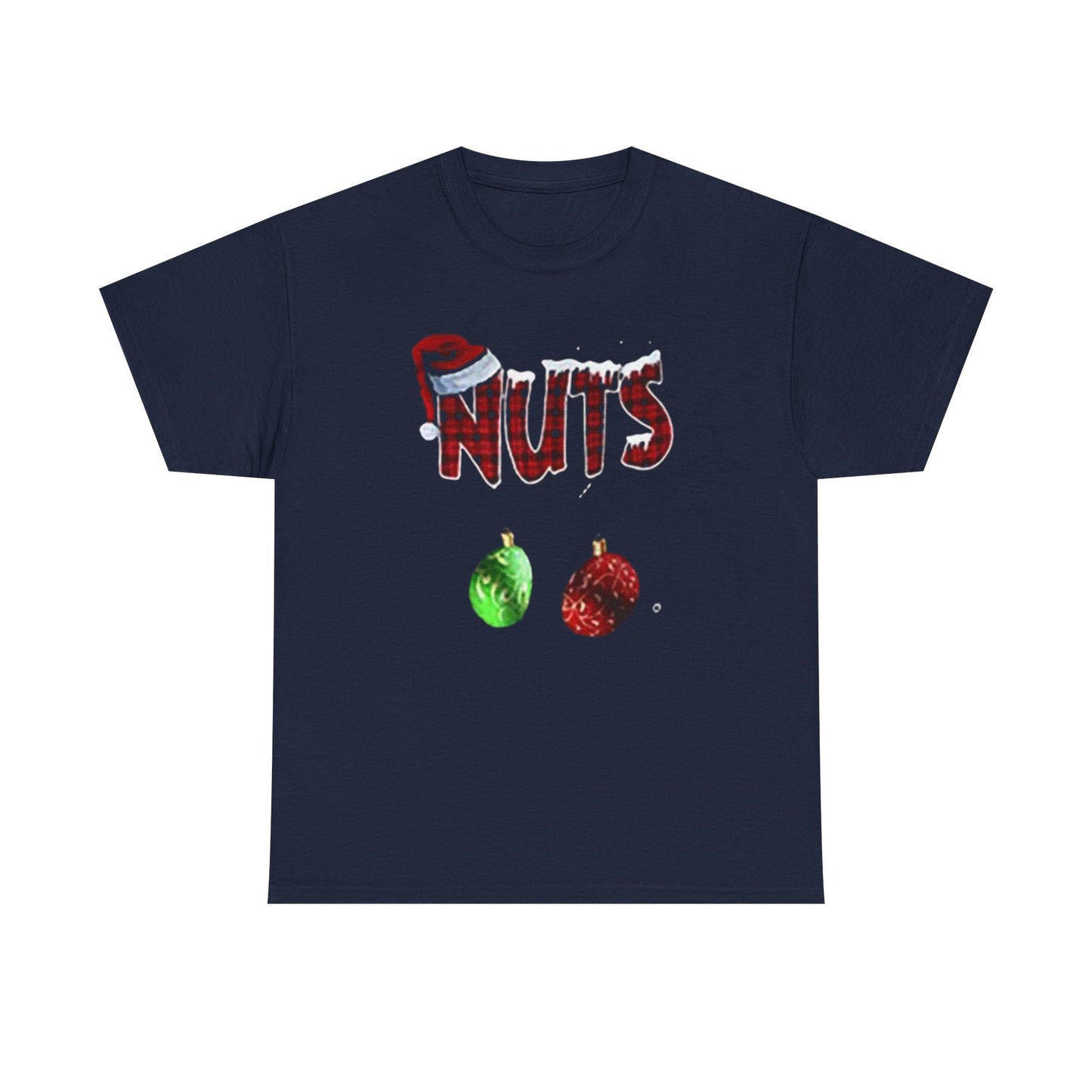 Holiday 'Nuts' Tee — Funny Christmas Ornament Graphic T-Shirt Printify