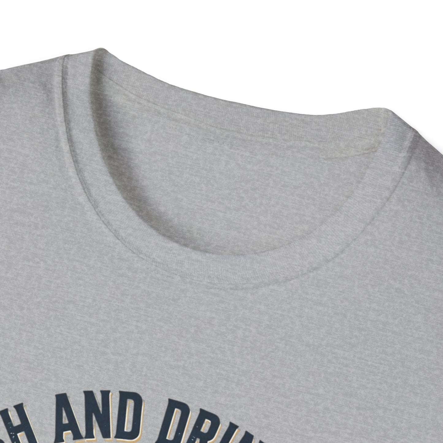 Fishing & Beer T-Shirt — "I Fish and Drink Beer" Relax & Cast Graphic Tee