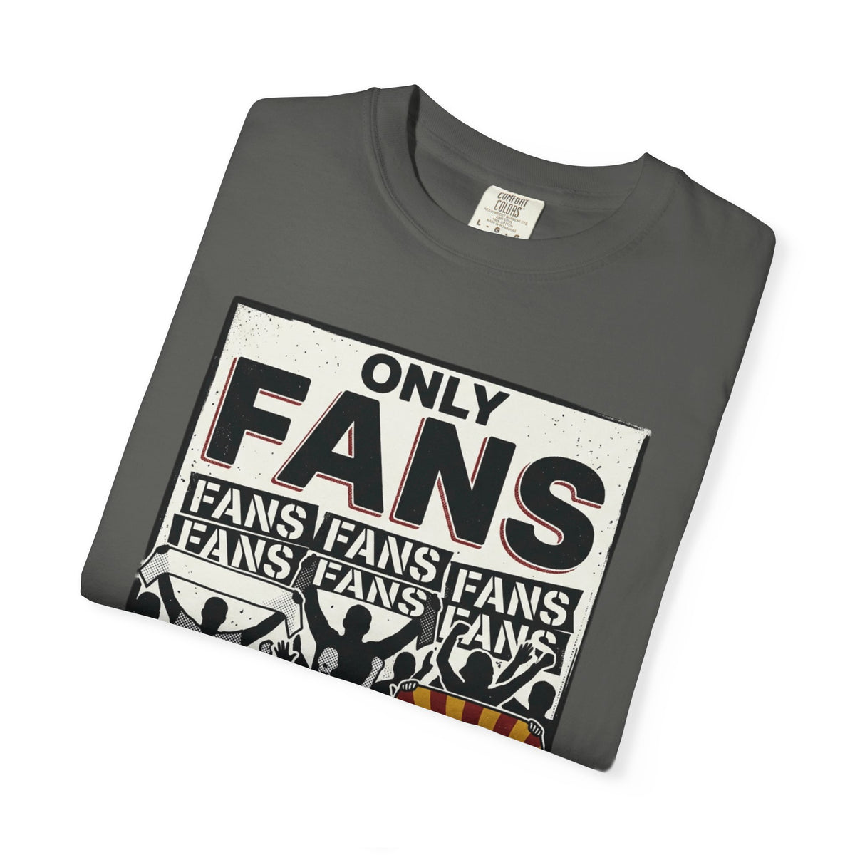 Only Fans Crowd Graphic T-Shirt — Vintage Sports Fan Tee