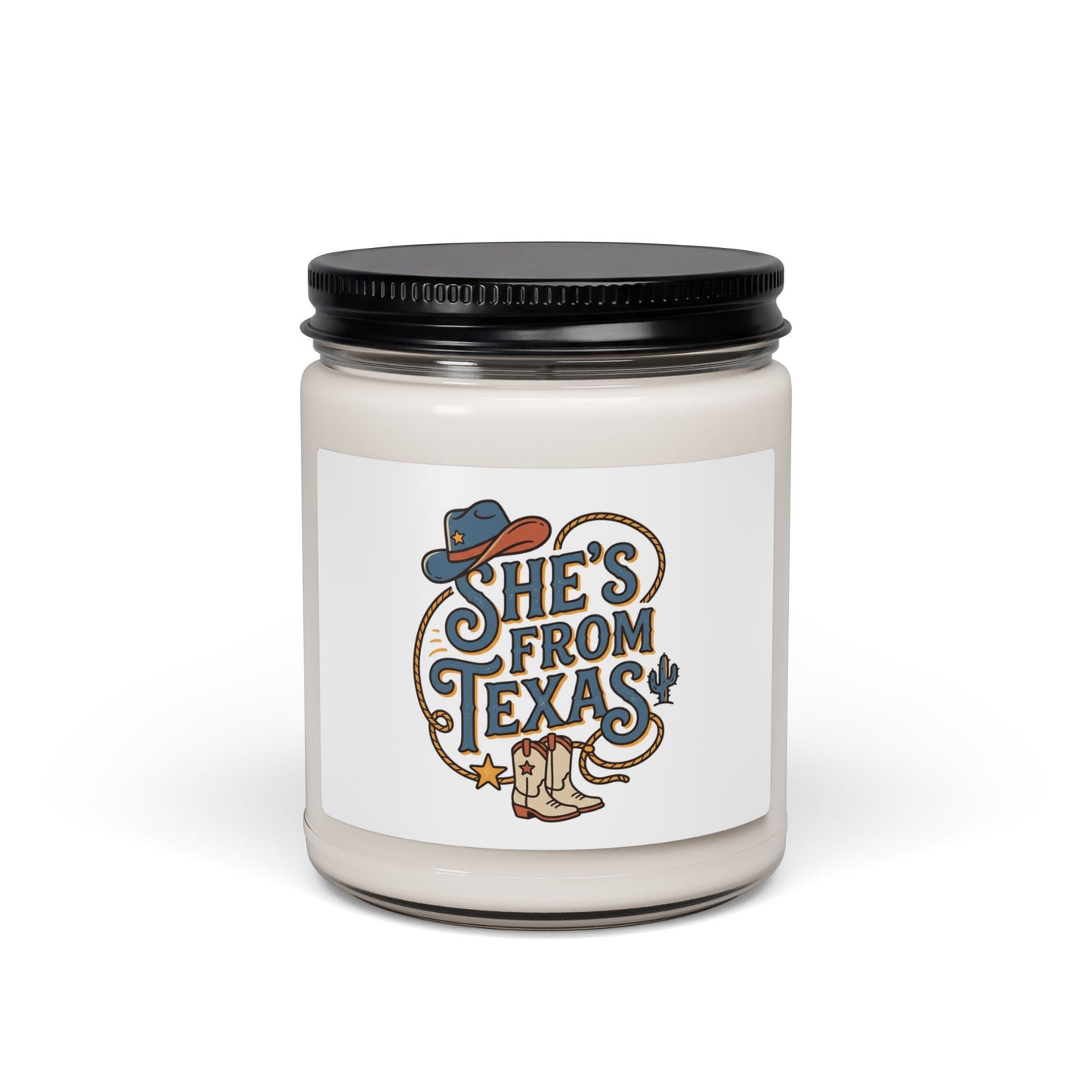Texas Scented Soy Candle, 9oz