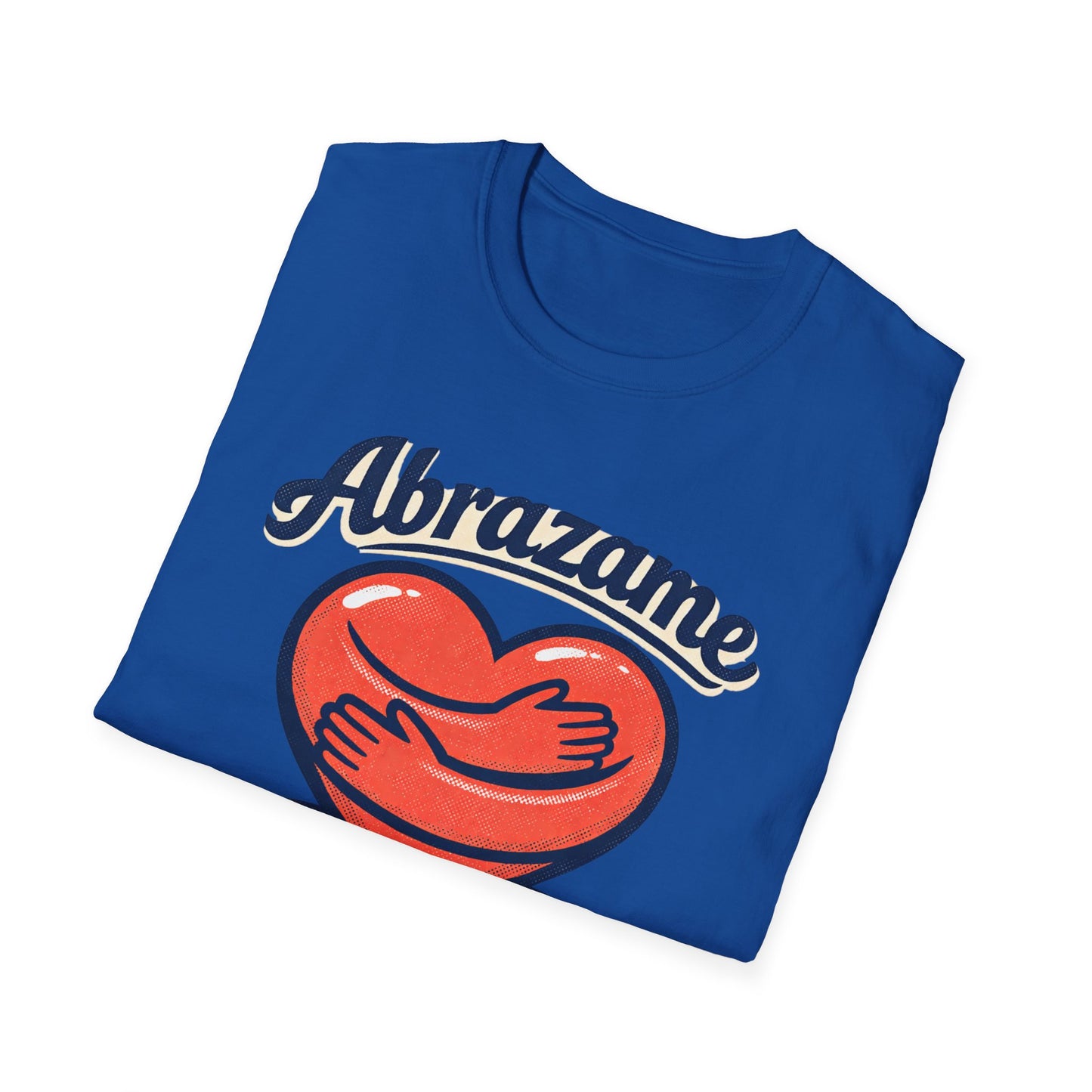 Abrázame Heart Hug T-Shirt — Spanish Love Graphic Tee