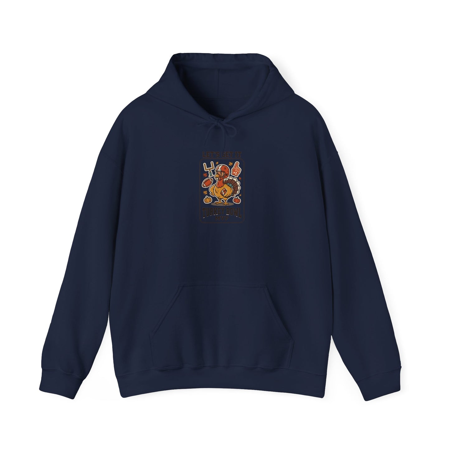 Turkey Bowl Thanksgiving Hoodie | Fall Harvest, Pumpkin Pie, Friendsgiving
