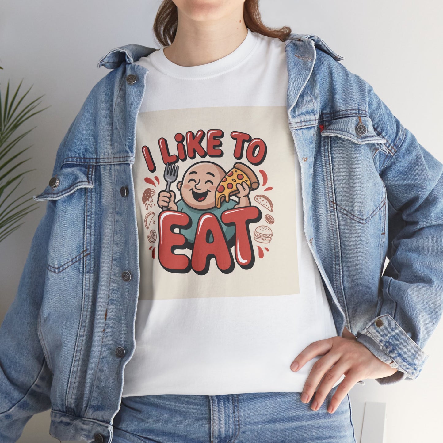 I Like To Eat T-Shirt — Funny Food Lover Graphic Tee