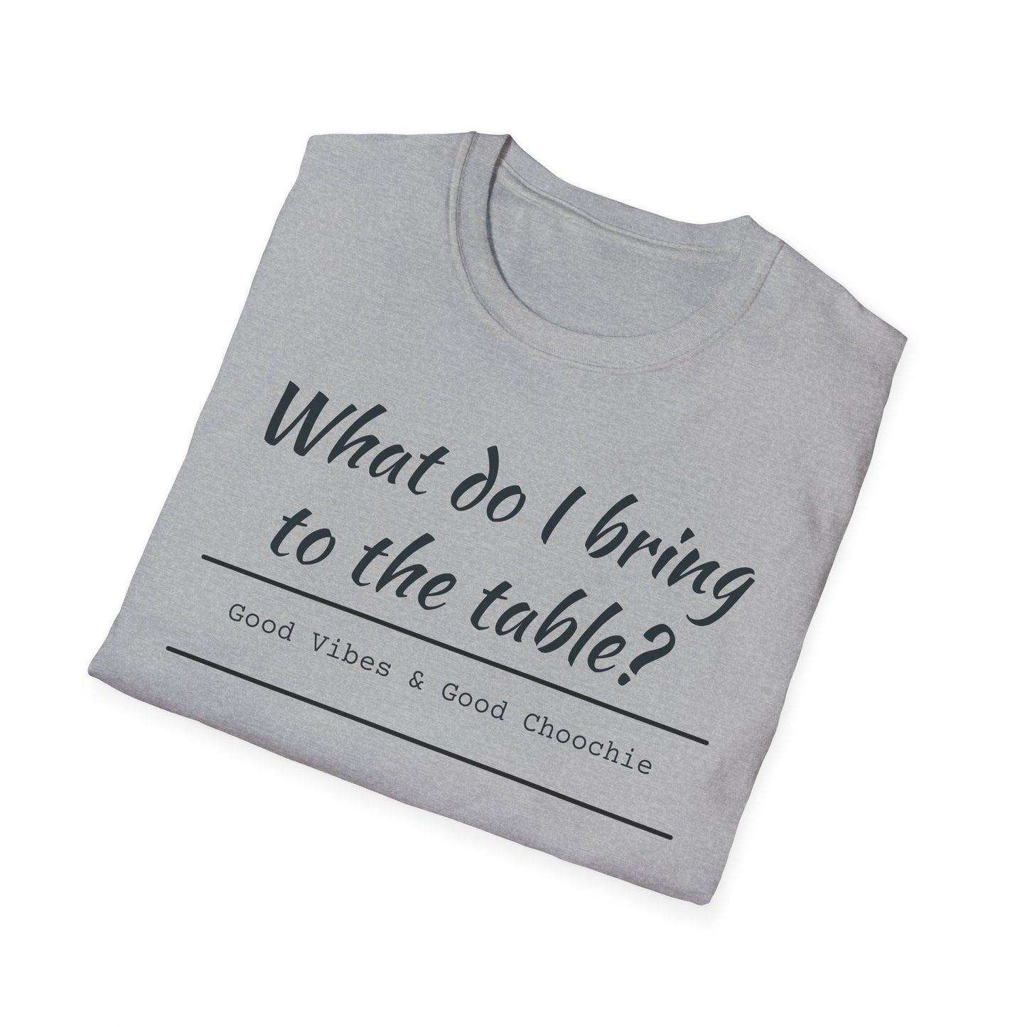 What do I bring to the table-Vibes