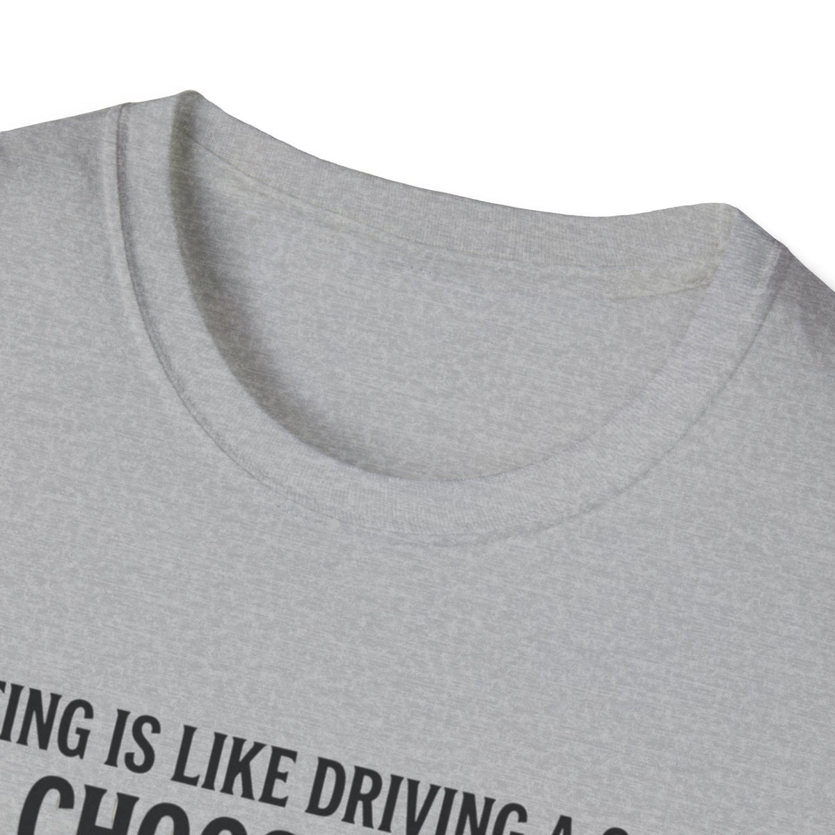 Voting Is Like Driving T-Shirt – "Choose (D) to Go Forward, Choose (R) to Go Backward" Political Voter Awareness Tee