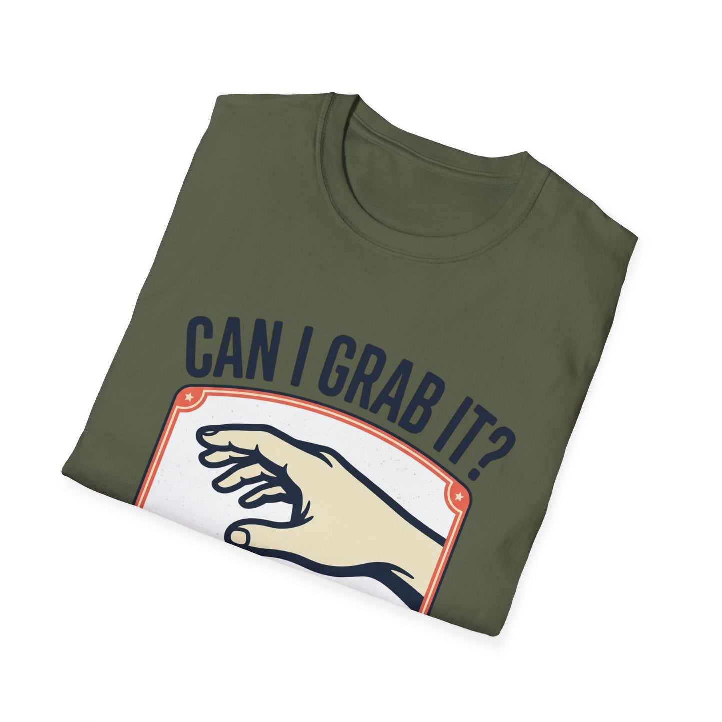 Can I Grab It? Graphic T-Shirt — Retro Hand Illustration Tee