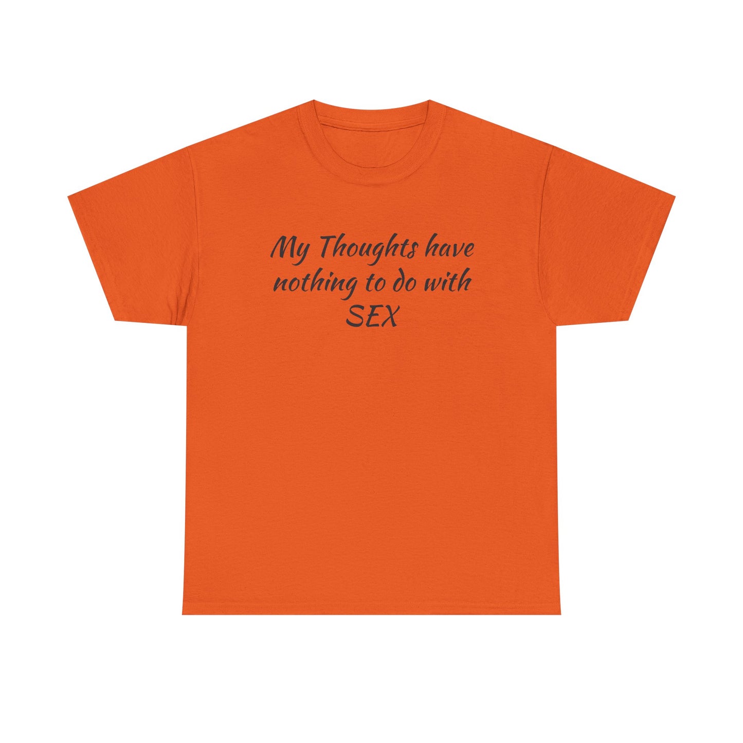 My Thoughts Have Nothing to Do with SEX