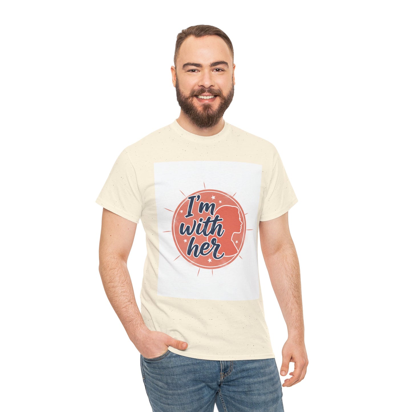 I'm With Her Tee — Feminist Equality Graphic T-Shirt