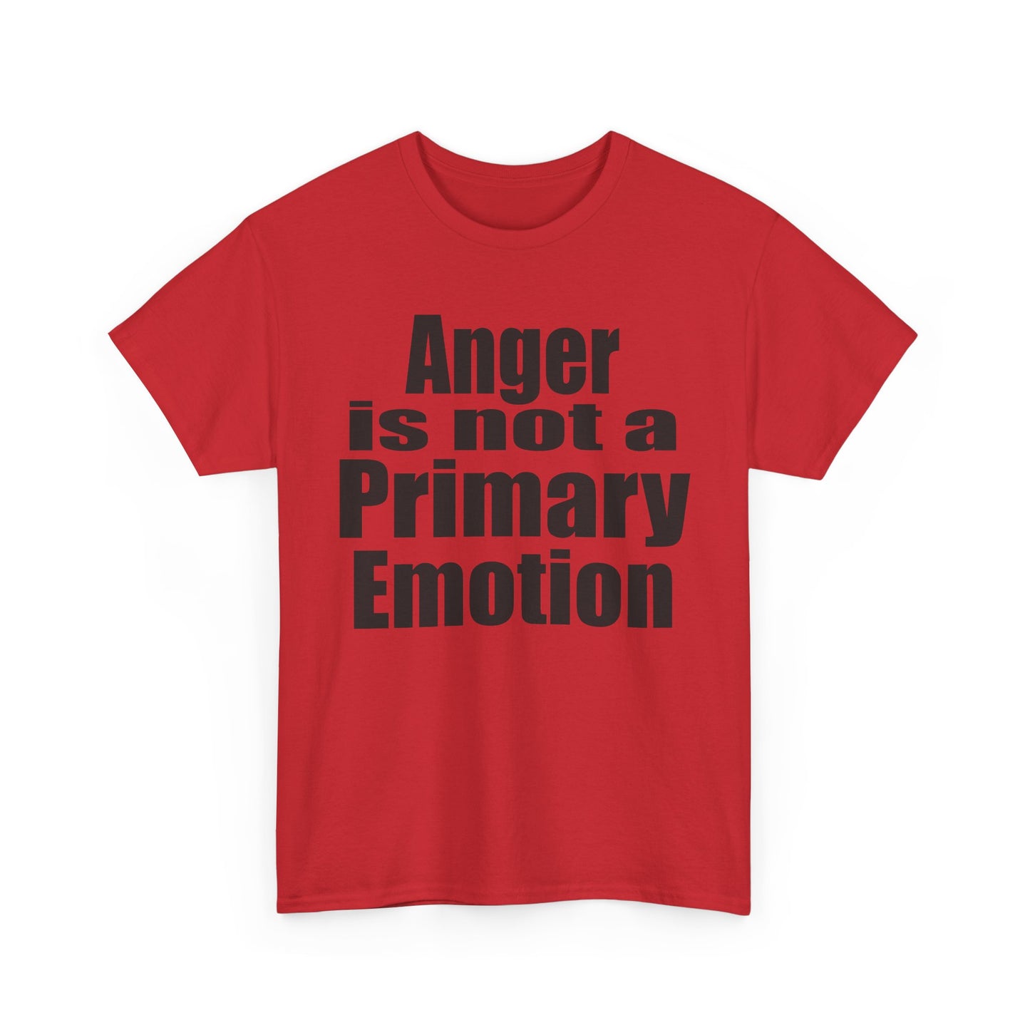 Anger is not a Primary Emotion