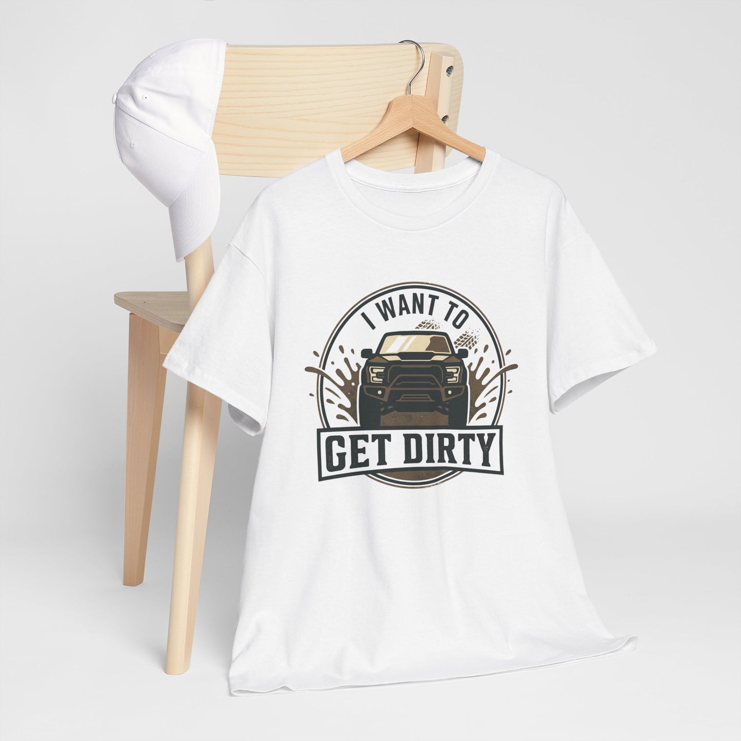 Get Dirty Truck Tee — Off-Road Adventure Graphic T-Shirt