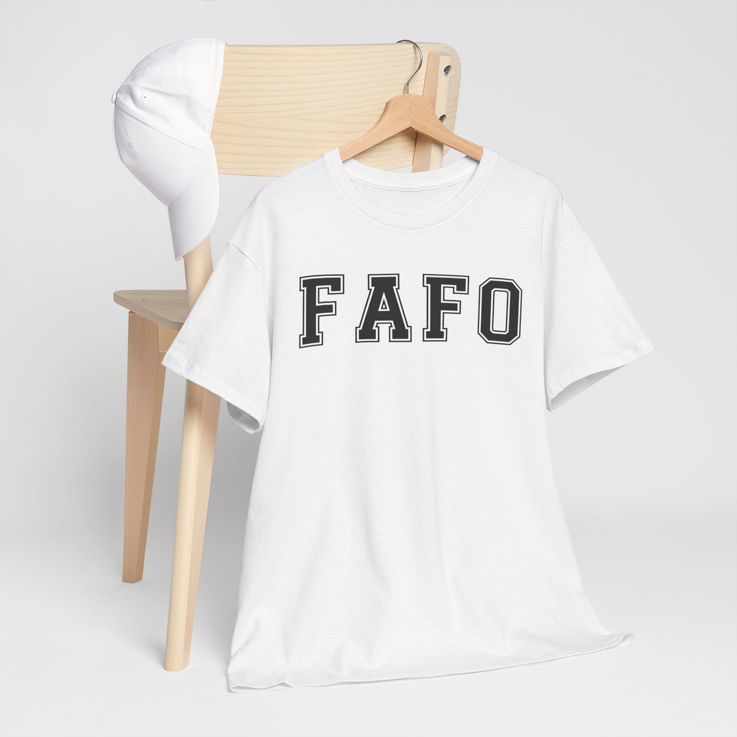 FAFO Unisex Heavy Cotton Tee - Comfortable Casual Wear for Everyday Style