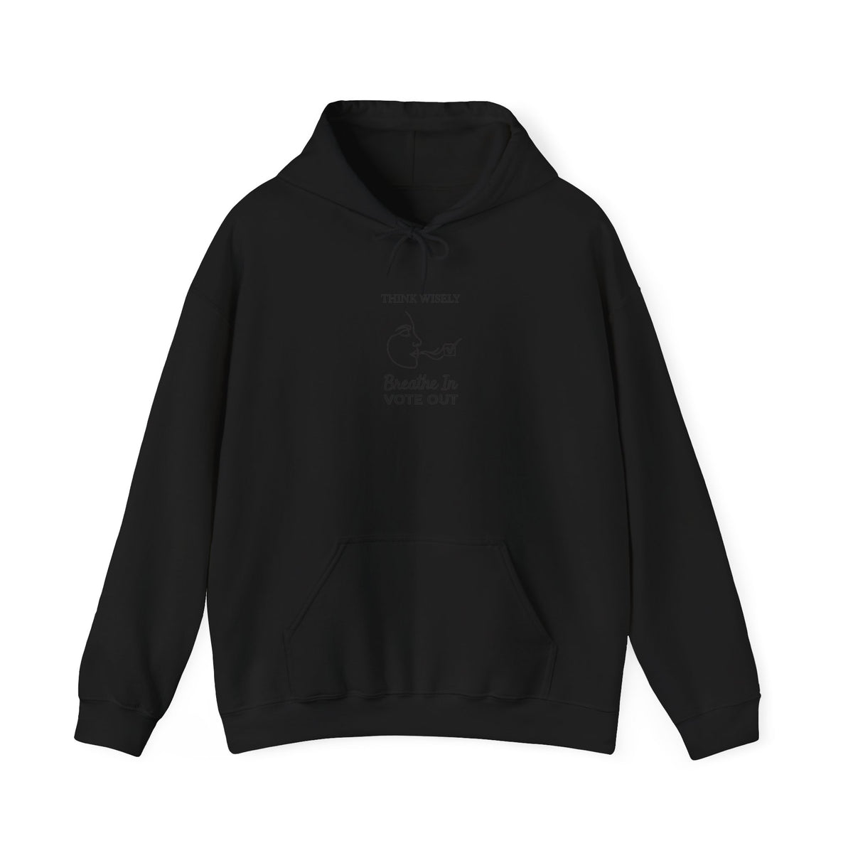 Breathe In Vote Out Hoodie | Midterm Elections Voter Awareness