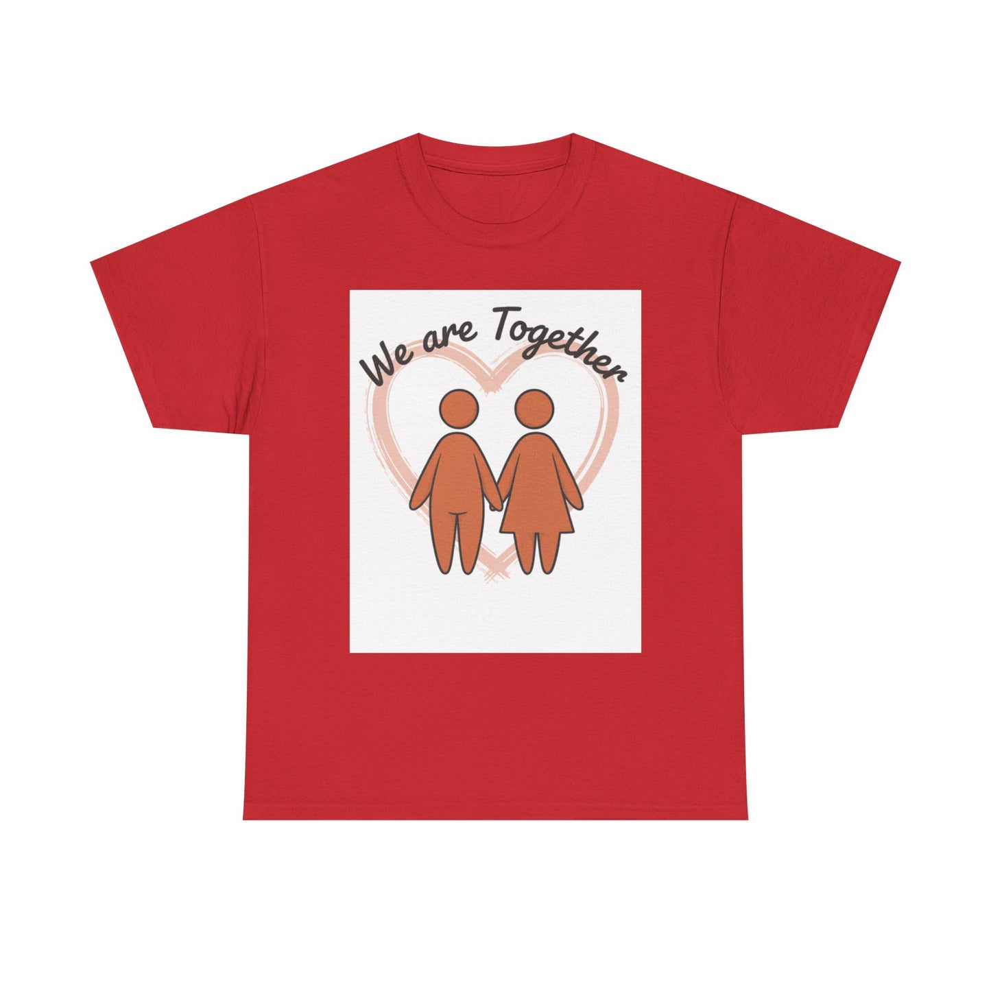 We Are Together Couple Tee — Matching Relationship T-Shirt