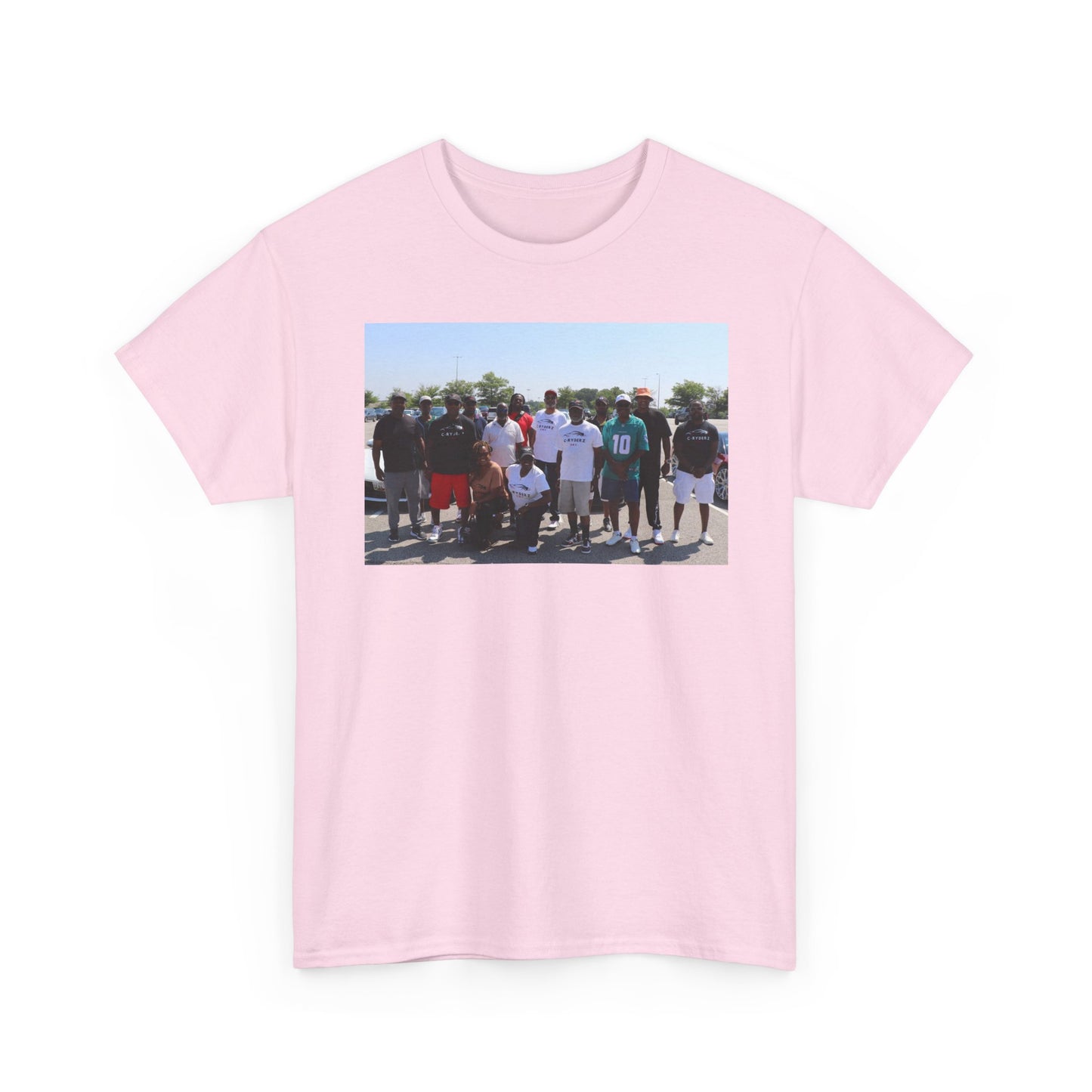 C-RYDERZ Group Photo Custom Tee — Personalized Reunion & Team Picture Shirt Printify