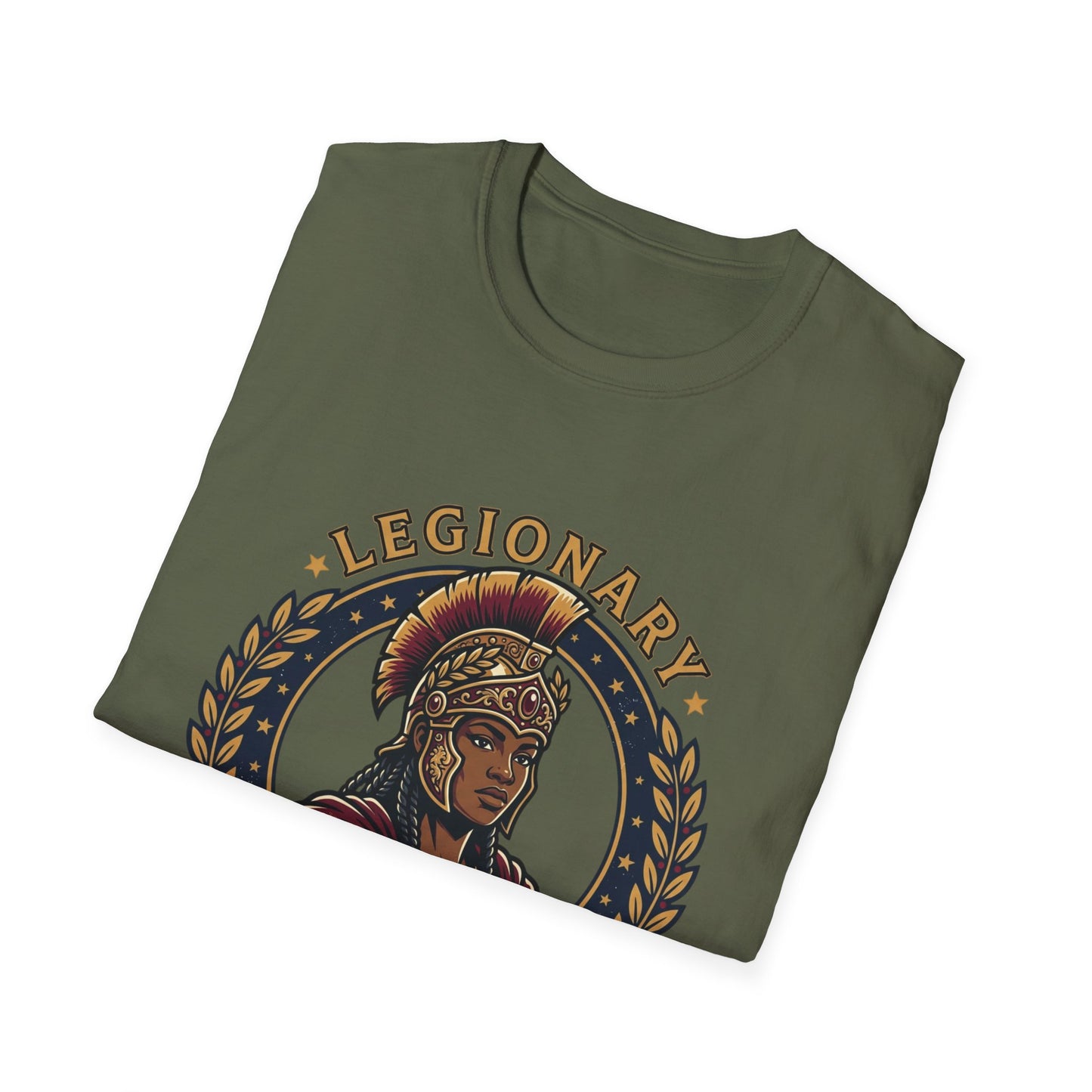 Legionary Black Queen T-Shirt — Empowering Afrocentric Warrior Tee