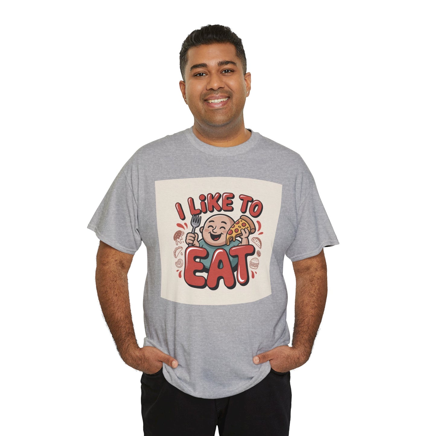 I Like To Eat T-Shirt — Funny Food Lover Graphic Tee