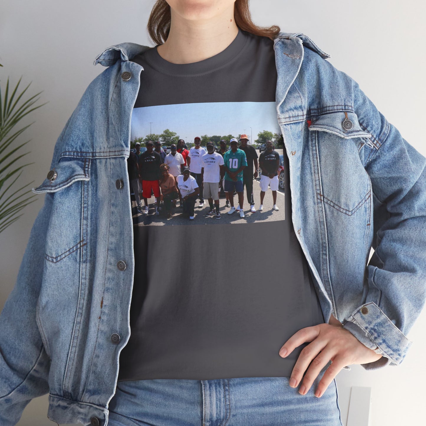 C-RYDERZ Group Photo Custom Tee — Personalized Reunion & Team Picture Shirt Printify