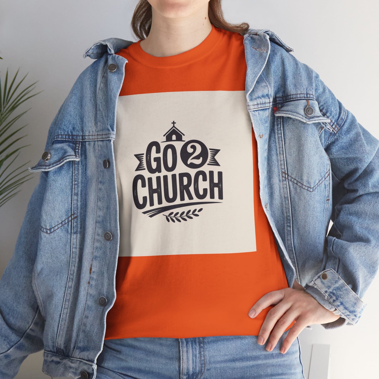 Go 2 Church T-Shirt — Faith-Based Gospel Tee