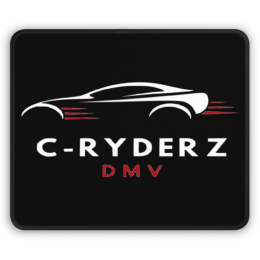 C-RYDERZ Stylish Gaming Mouse Pad with C-Ryderz Design, Desk Accessory, Gift for Gamers, Car Enthusiasts, Home Office Decor, Personalized Mouse Mat