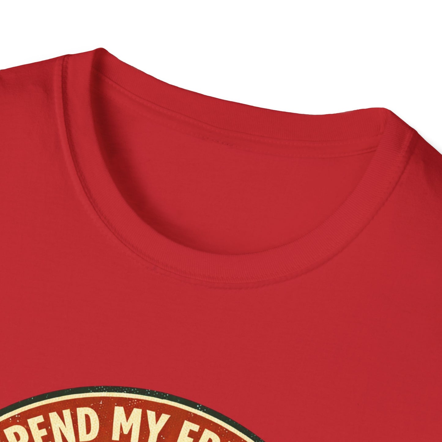 Gardener T-Shirt — “I Spend My Free Time With Hoes & Dirt Bags” Retro Gardening Tee