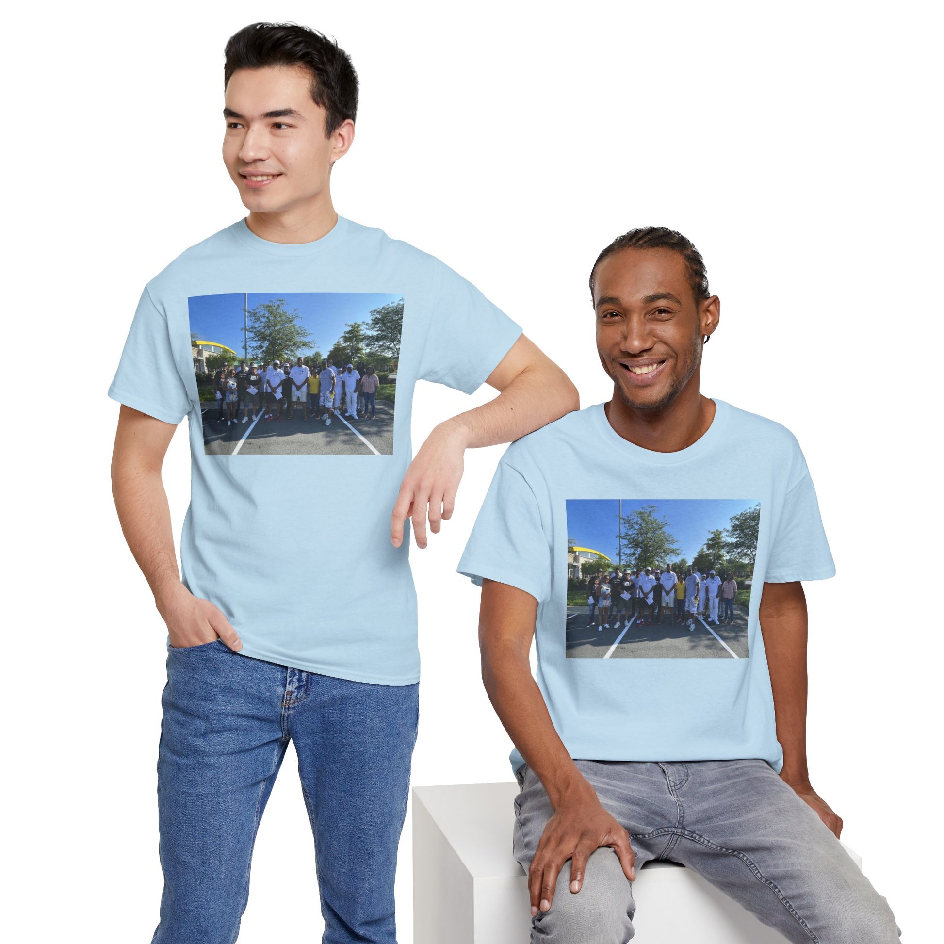 C-RYDERZ Photo Group Tee — Personalized Group Photo T-Shirt Printify